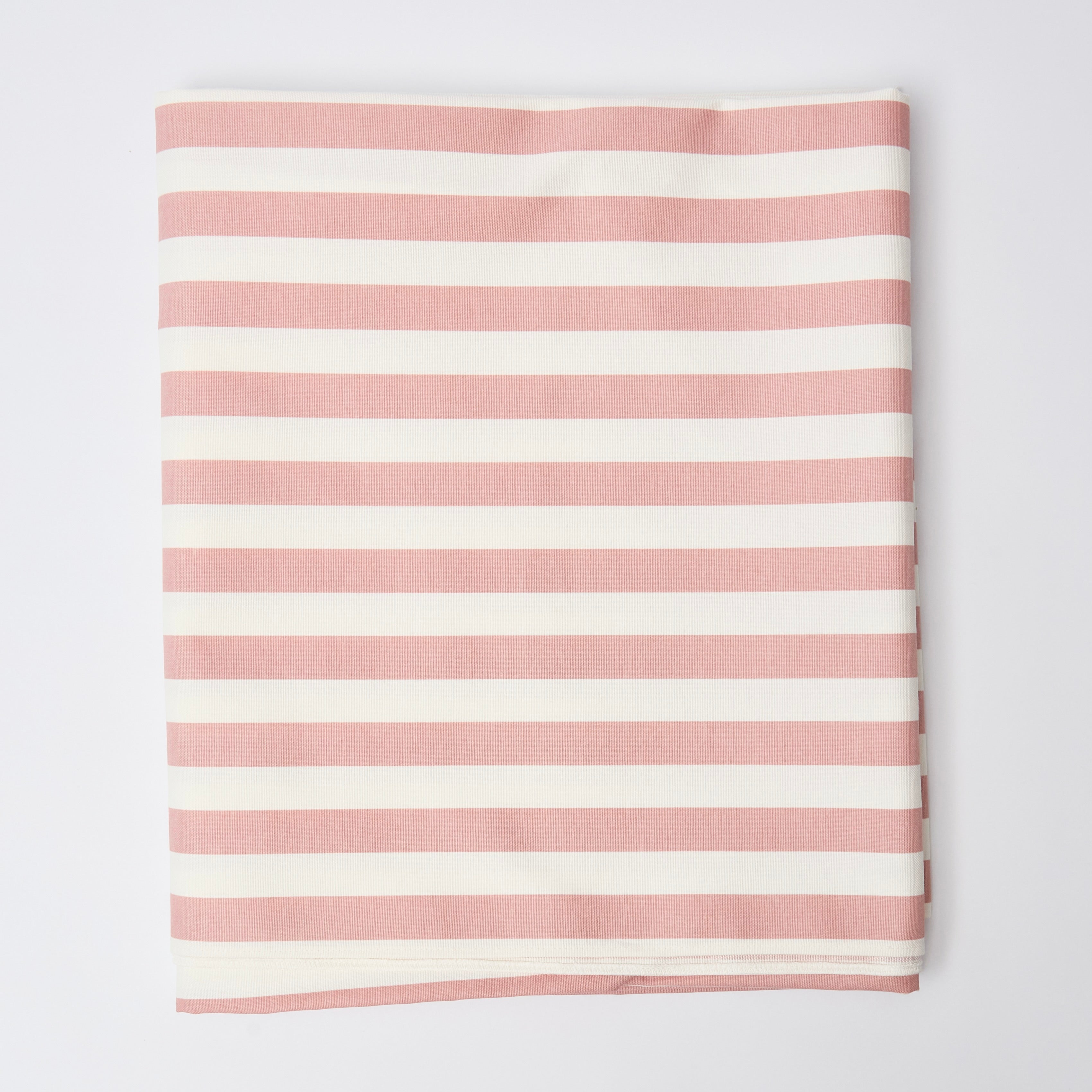 Pink stripe Tablecloth
