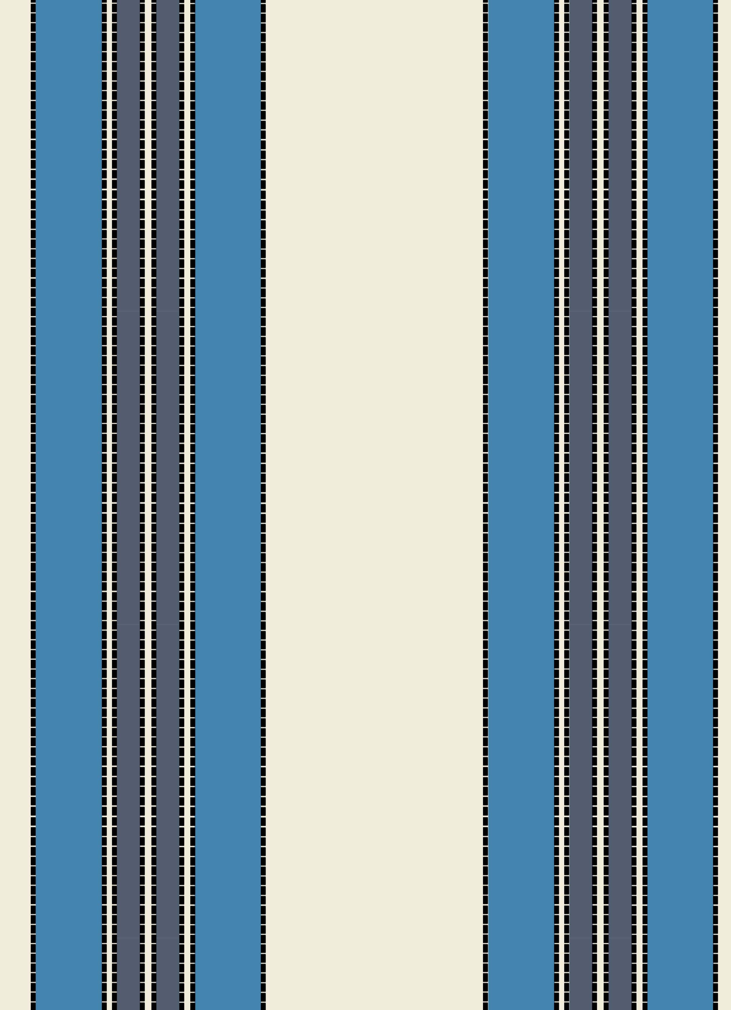 Vintage Deckchair Wallpaper - COBALT