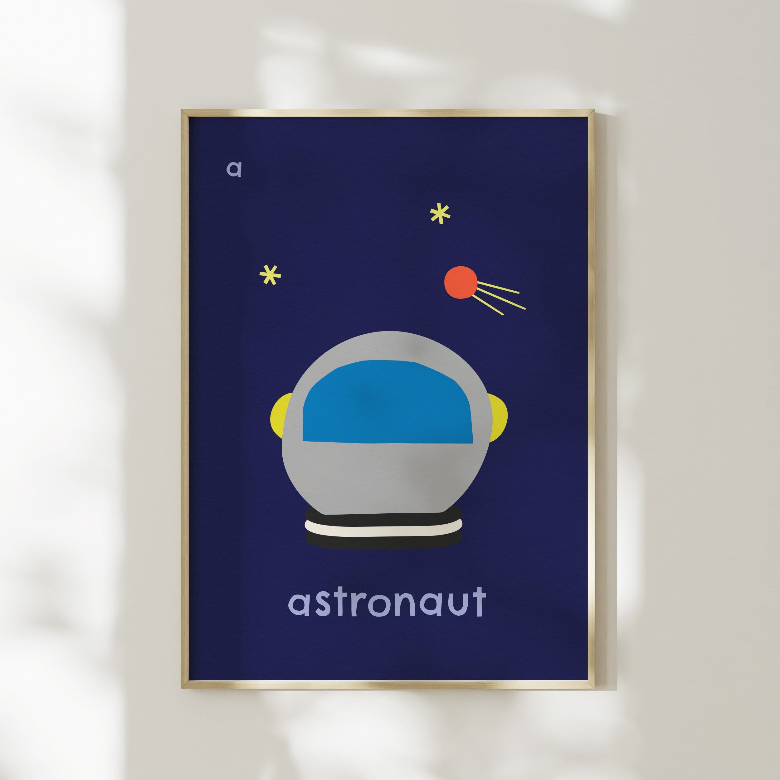 A for Astronaut | Giclée Fine Art Print