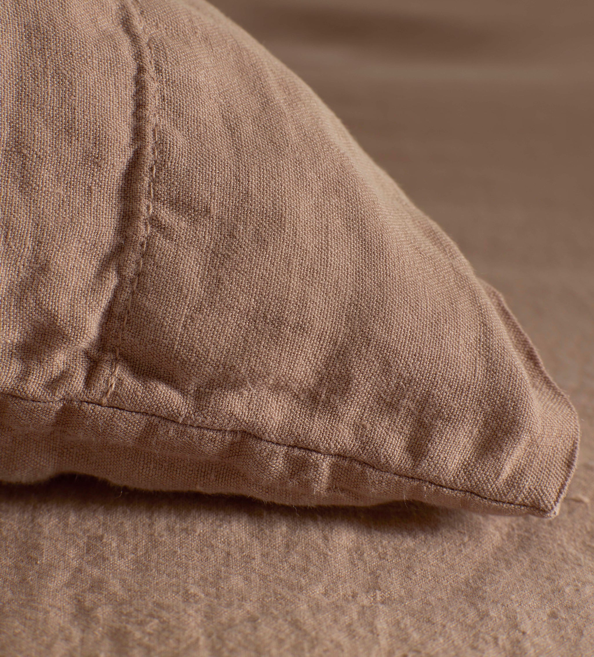 Almond 100% Linen Pillowcase