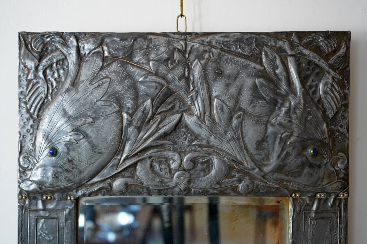Art Nouveau Mirror In The Style Of Alfred Louis Achille Daguet