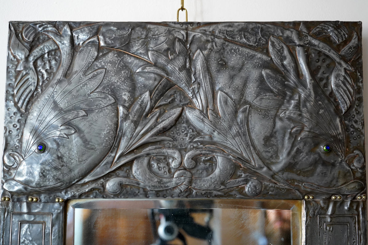 Art Nouveau Mirror In The Style Of Alfred Louis Achille Daguet