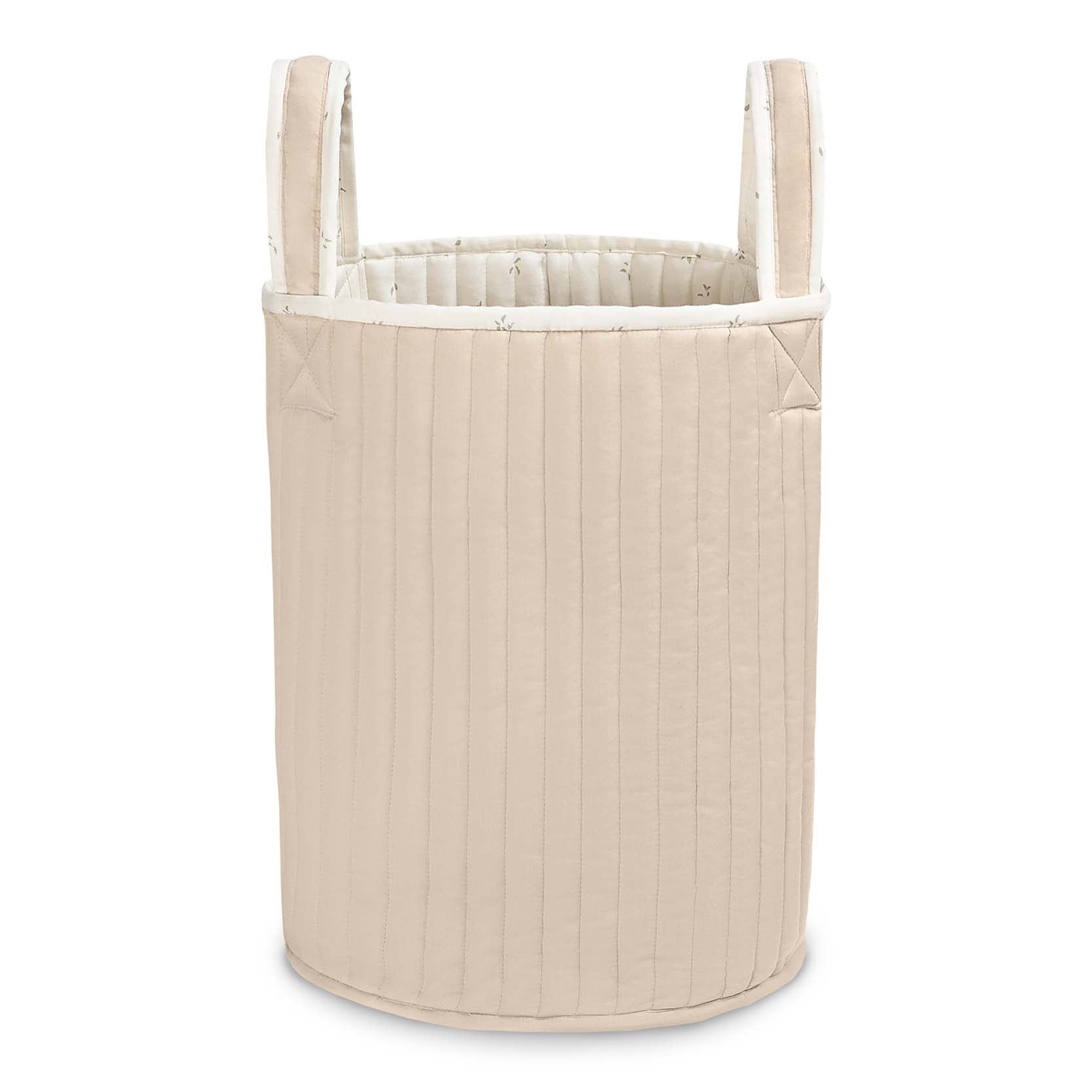 Large Quilted Storage Basket | Nettle Scatter & Birch