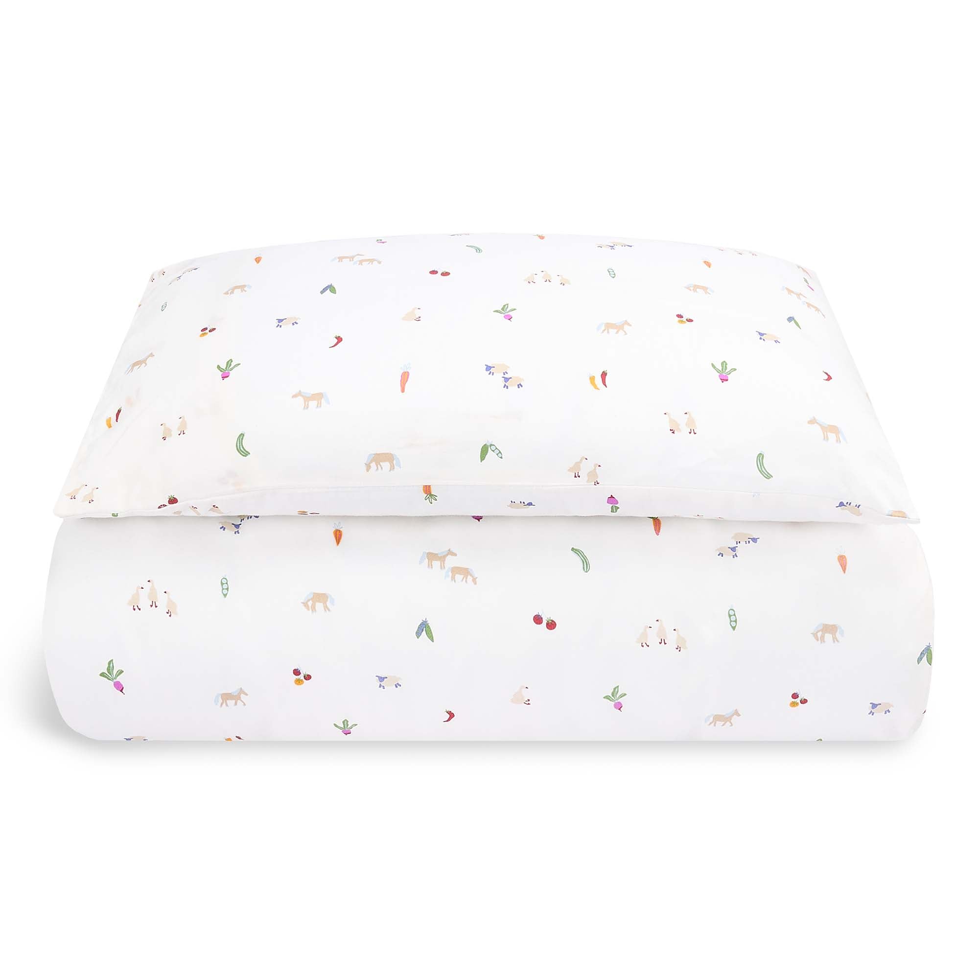 Organic Cotton Cotbed Bedding Set - Little Farm