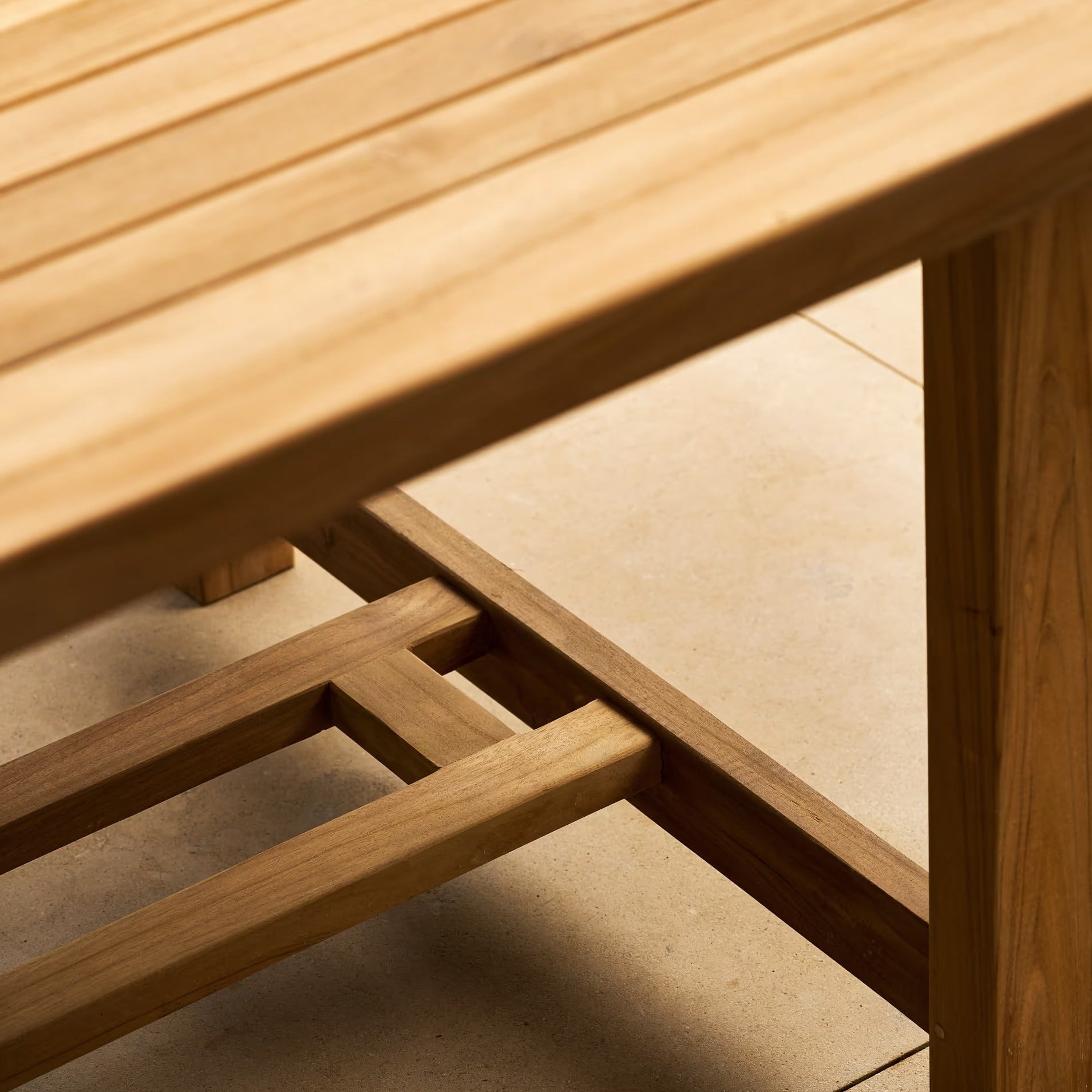 Avon Teak Oval Extending Dining Table