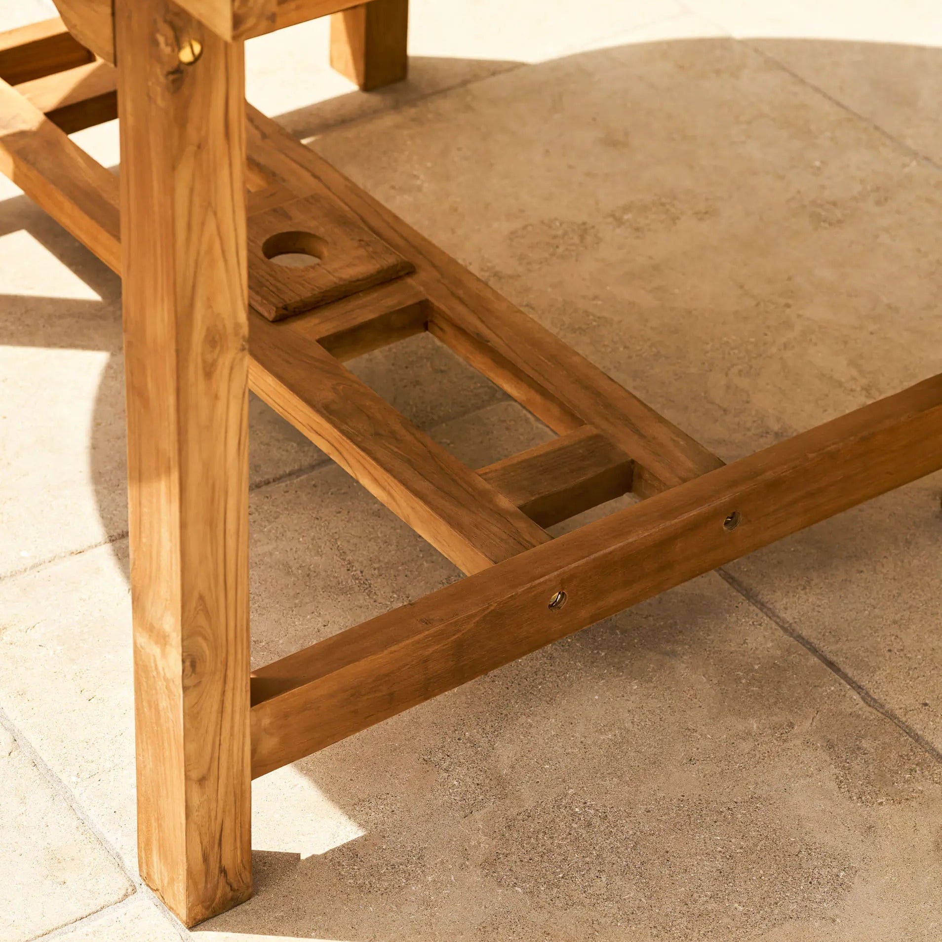 Avon Teak Oval Extending Dining Table