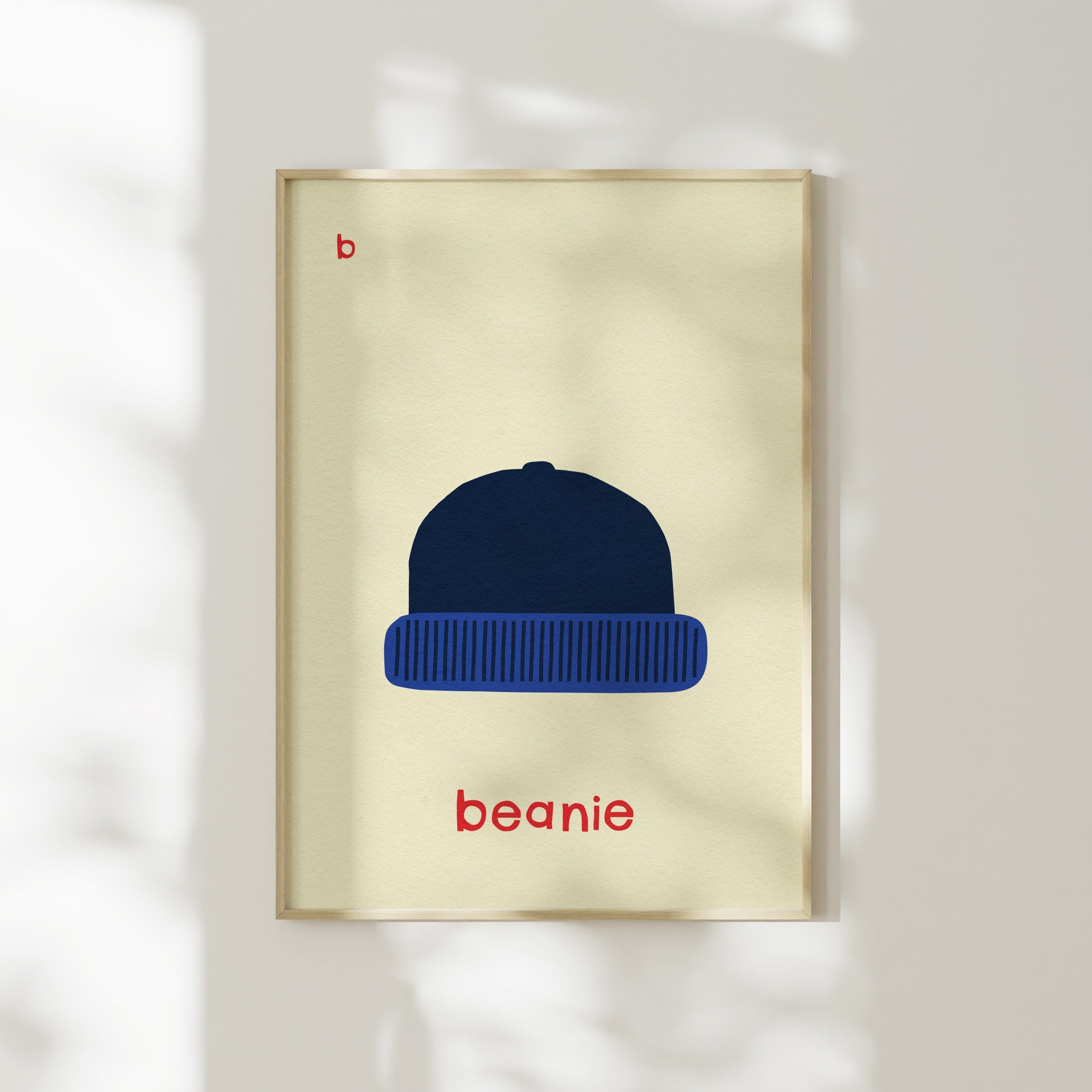 B for Beanie | Giclée Fine Art Print