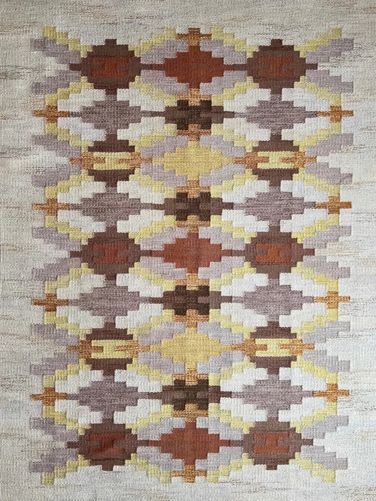 1950's Swedish flatweave by Judith Johansson