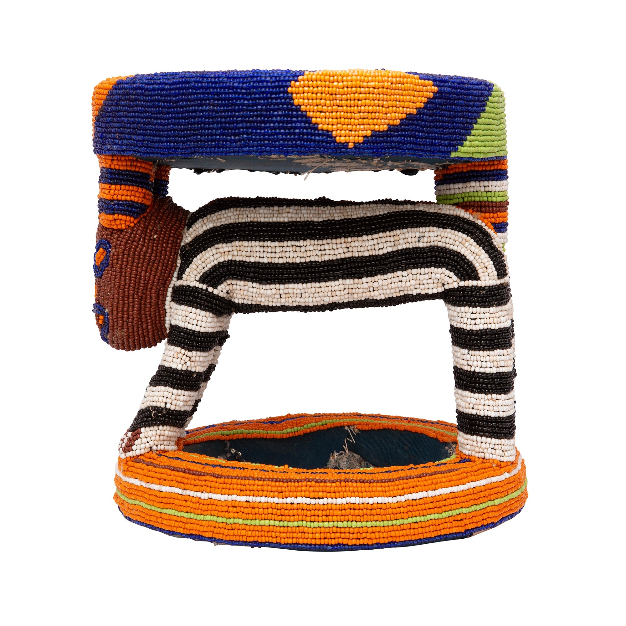 Bamileke Beaded Stool XIV