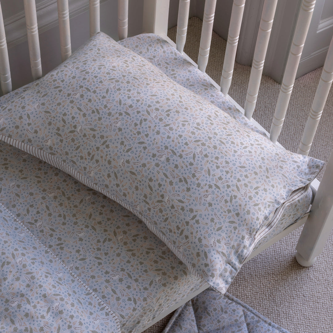 Organic Cotton Cotbed Bedding Set - Nature Trail