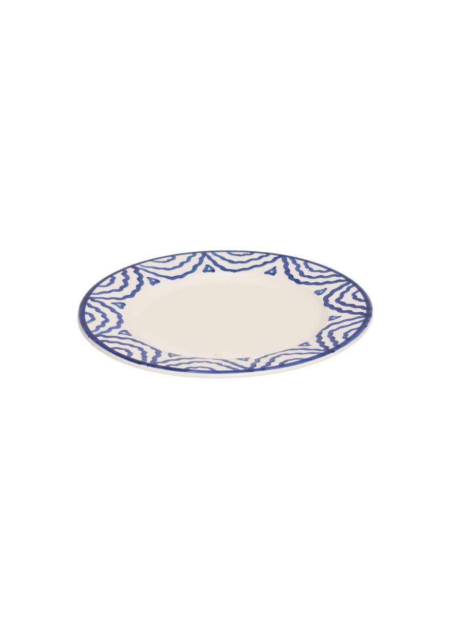 Blue Tabla Side Plate | Singles & Set of 4