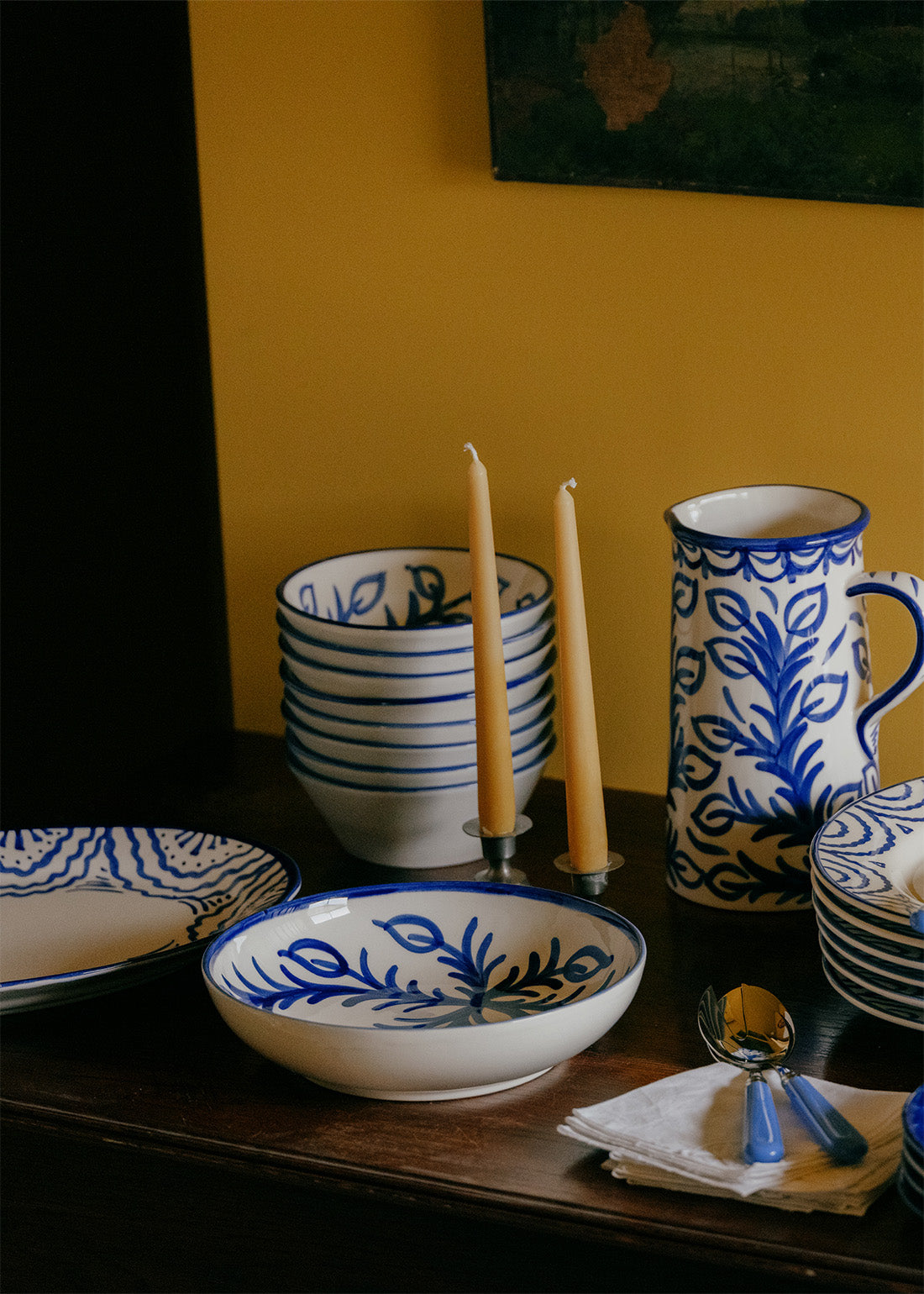Blue Vina Bowl | Singles & Set of 4