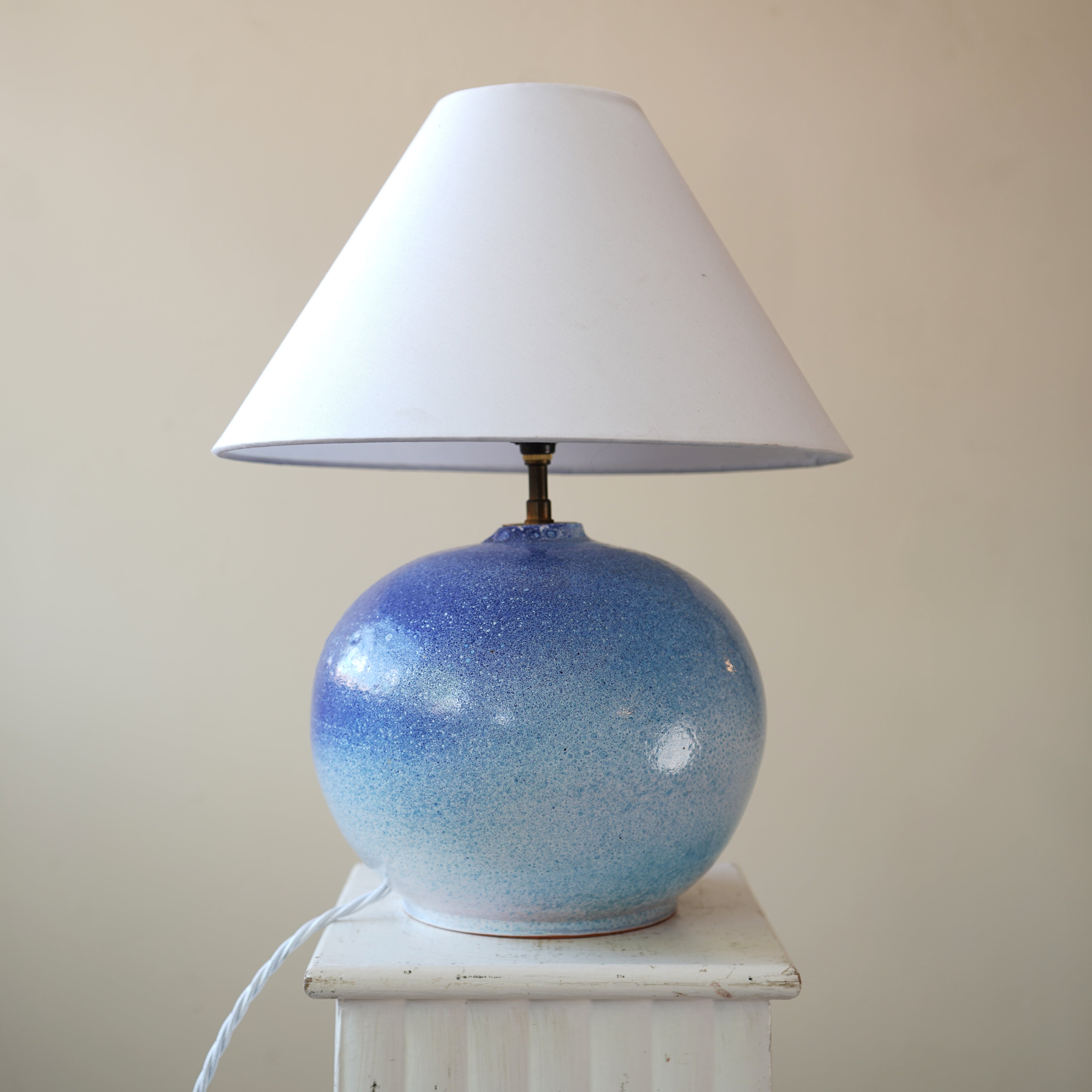 French Ceramic Table Lamp