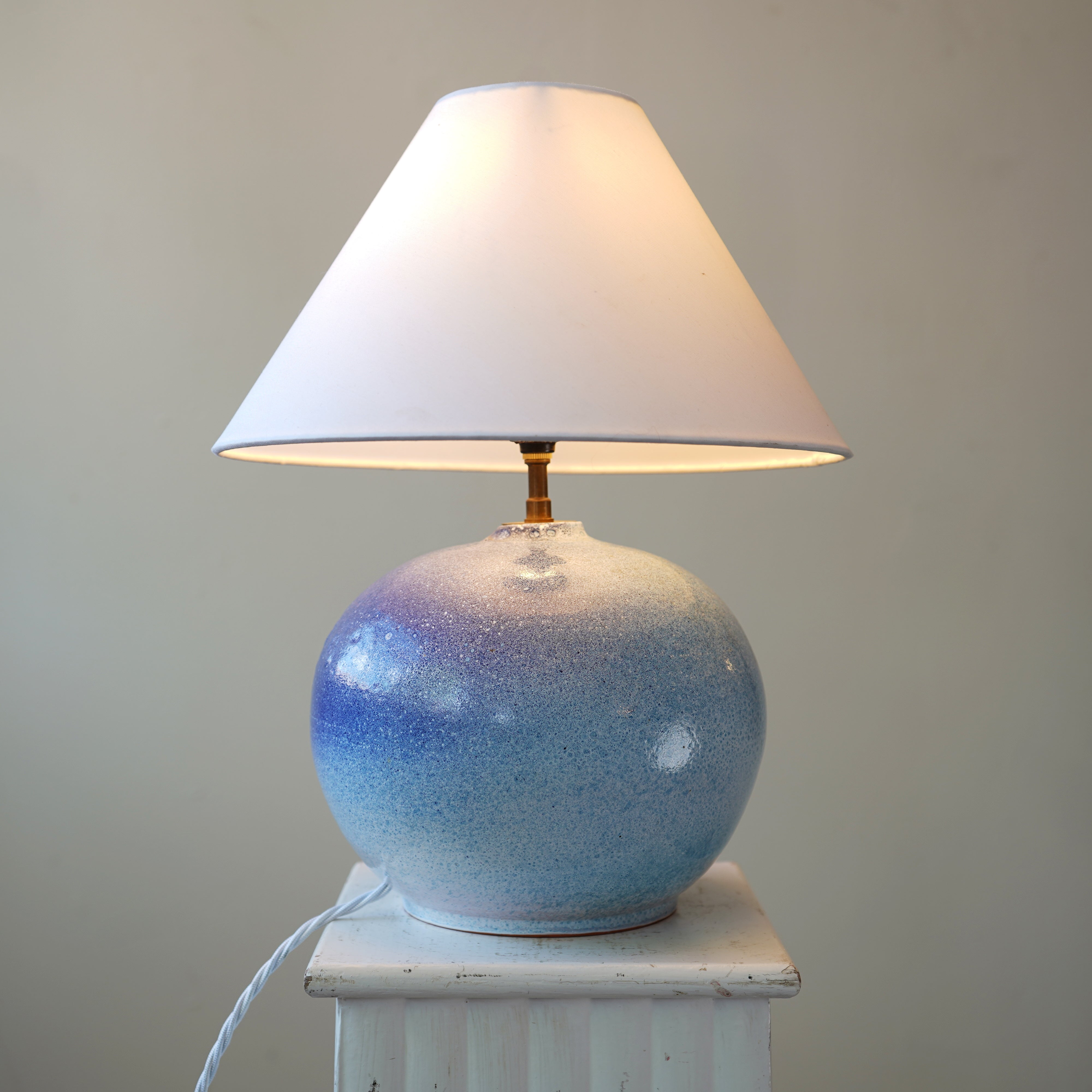 French Ceramic Table Lamp