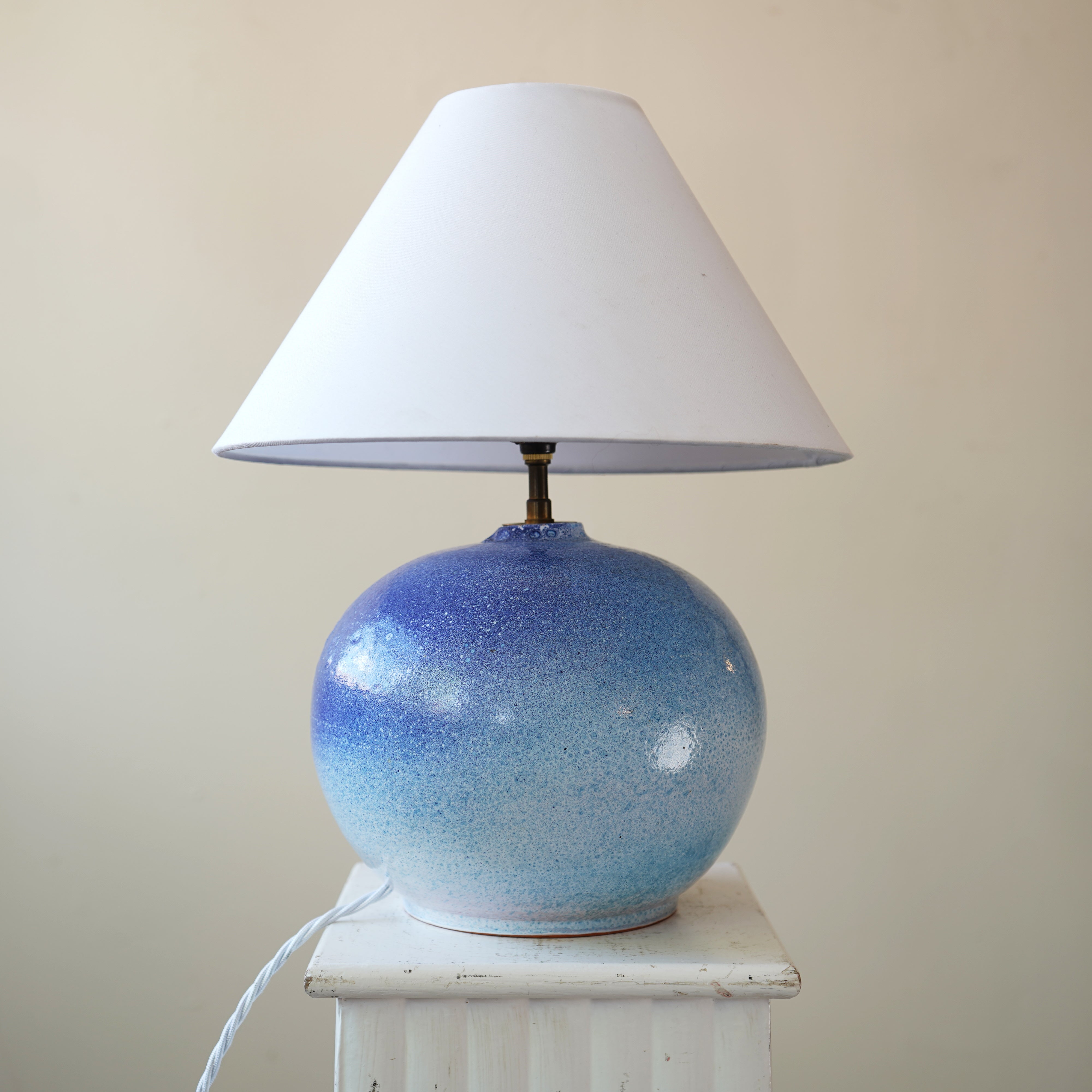 French Ceramic Table Lamp