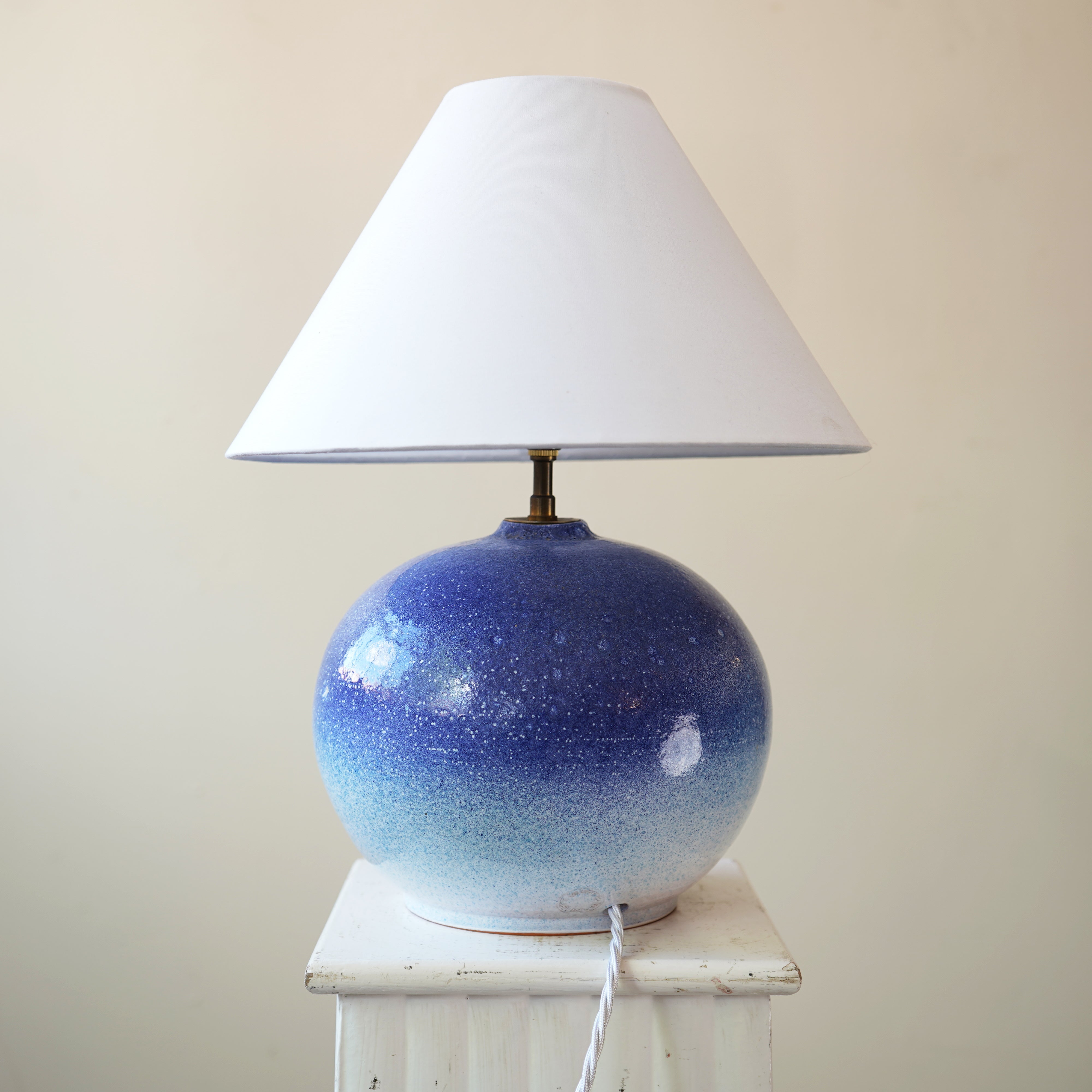 French Ceramic Table Lamp