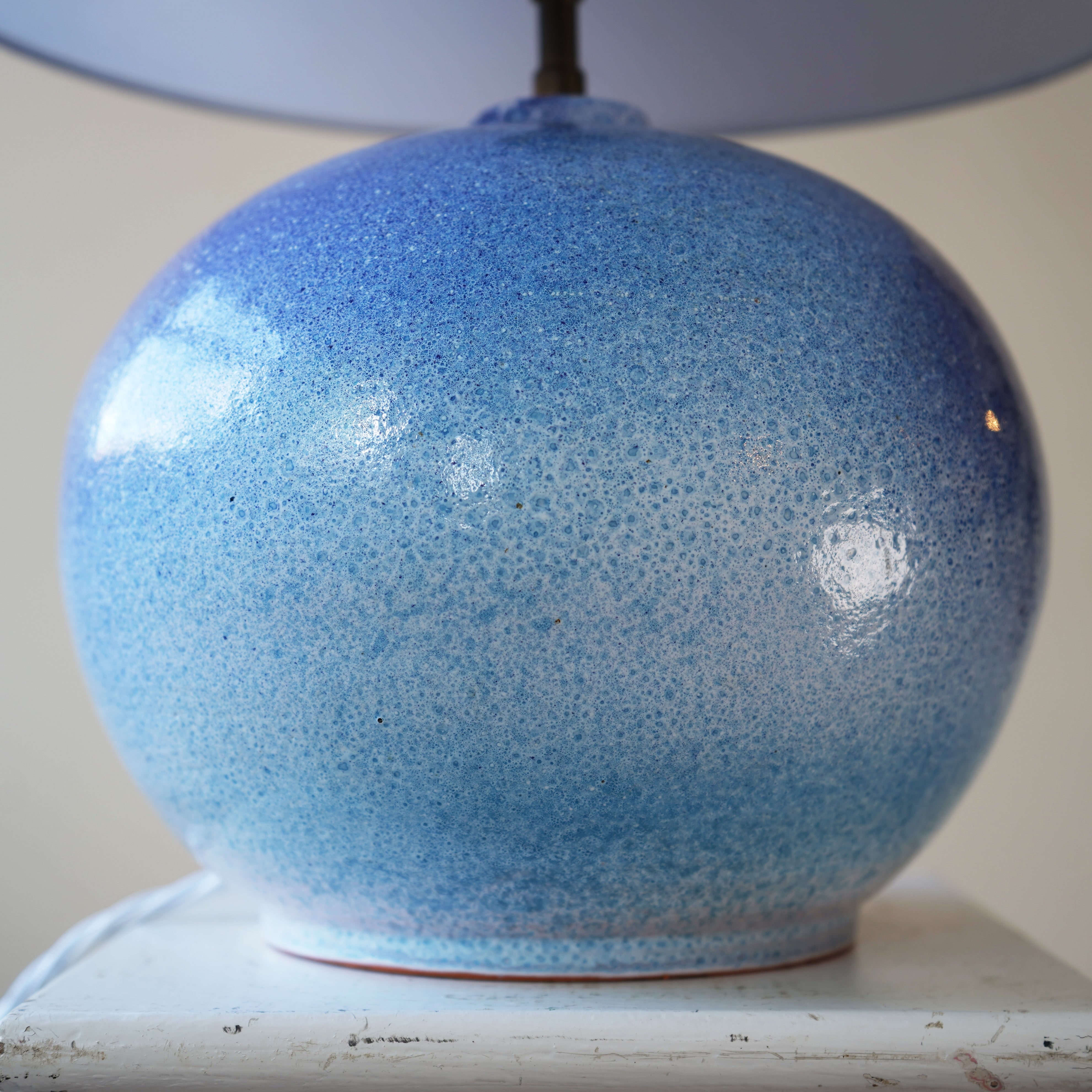 French Ceramic Table Lamp