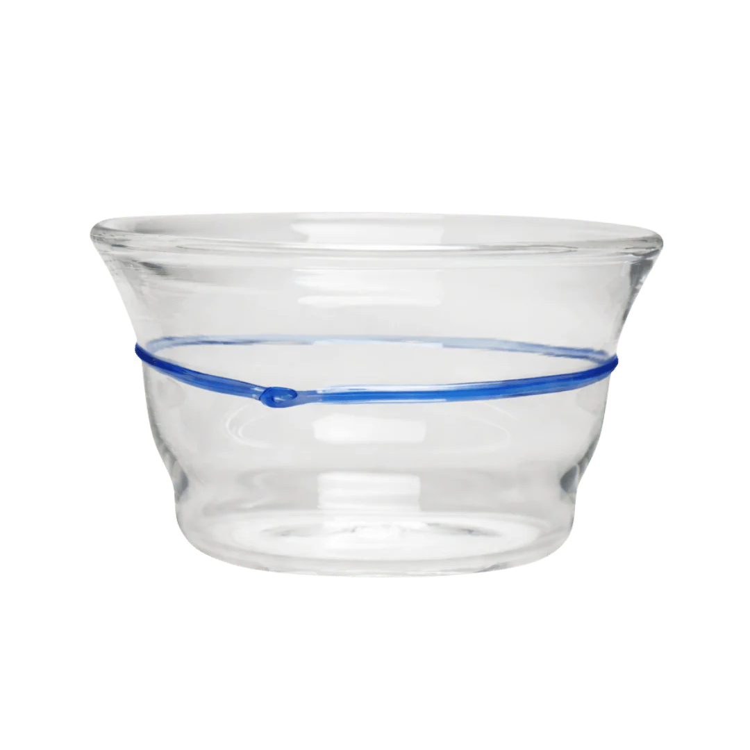 Blue Circle Pinch Bowl