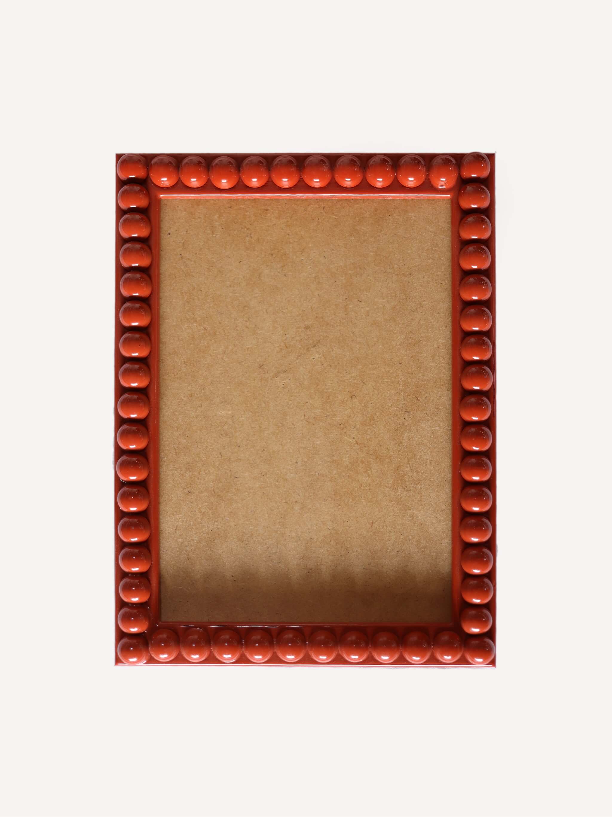 Lobster Orange Bobbin Frame