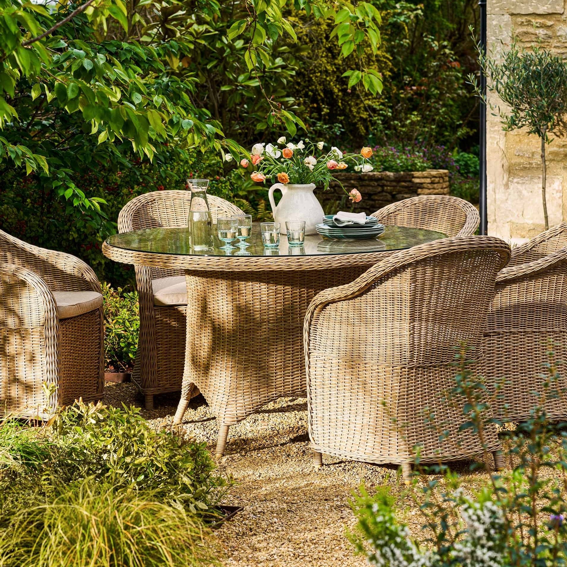Brayford Dining Table & Chairs Set | Large | Natural