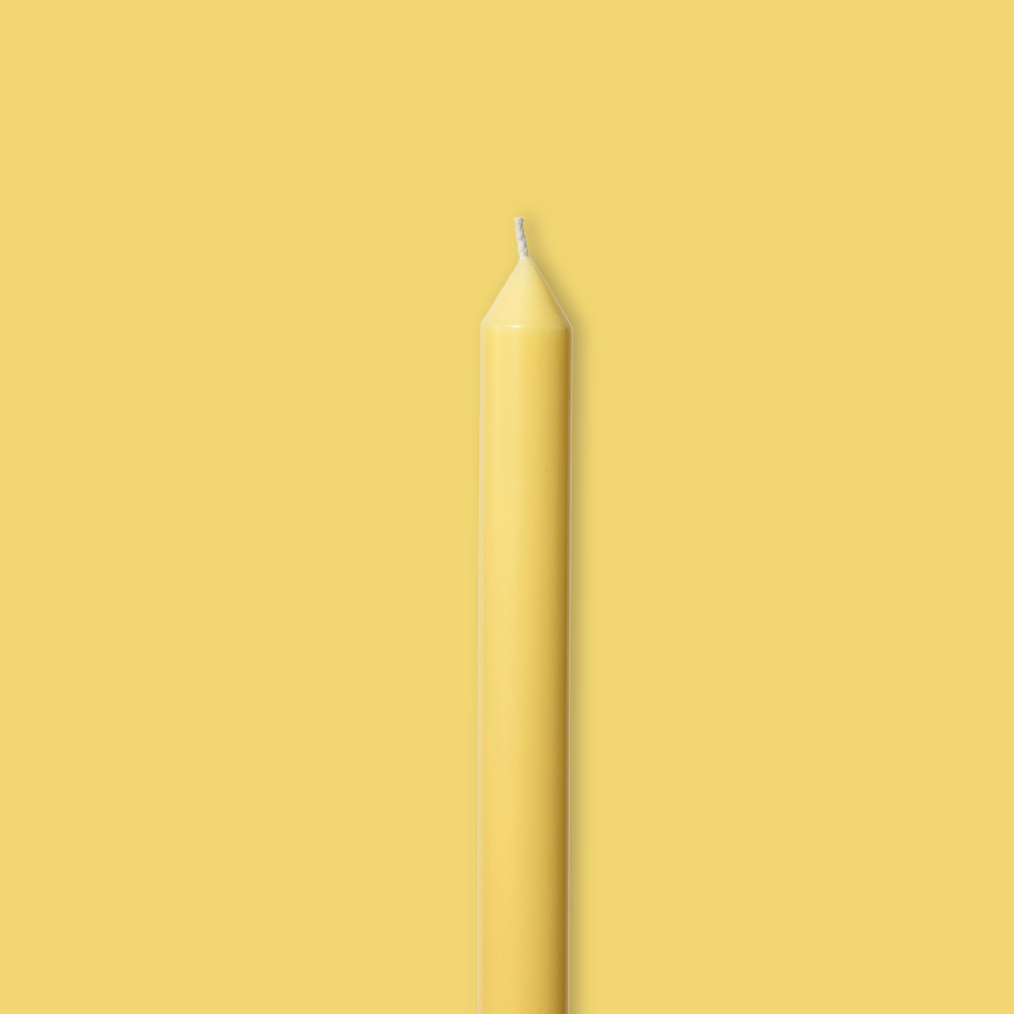 Butter Tapered Candle Pair