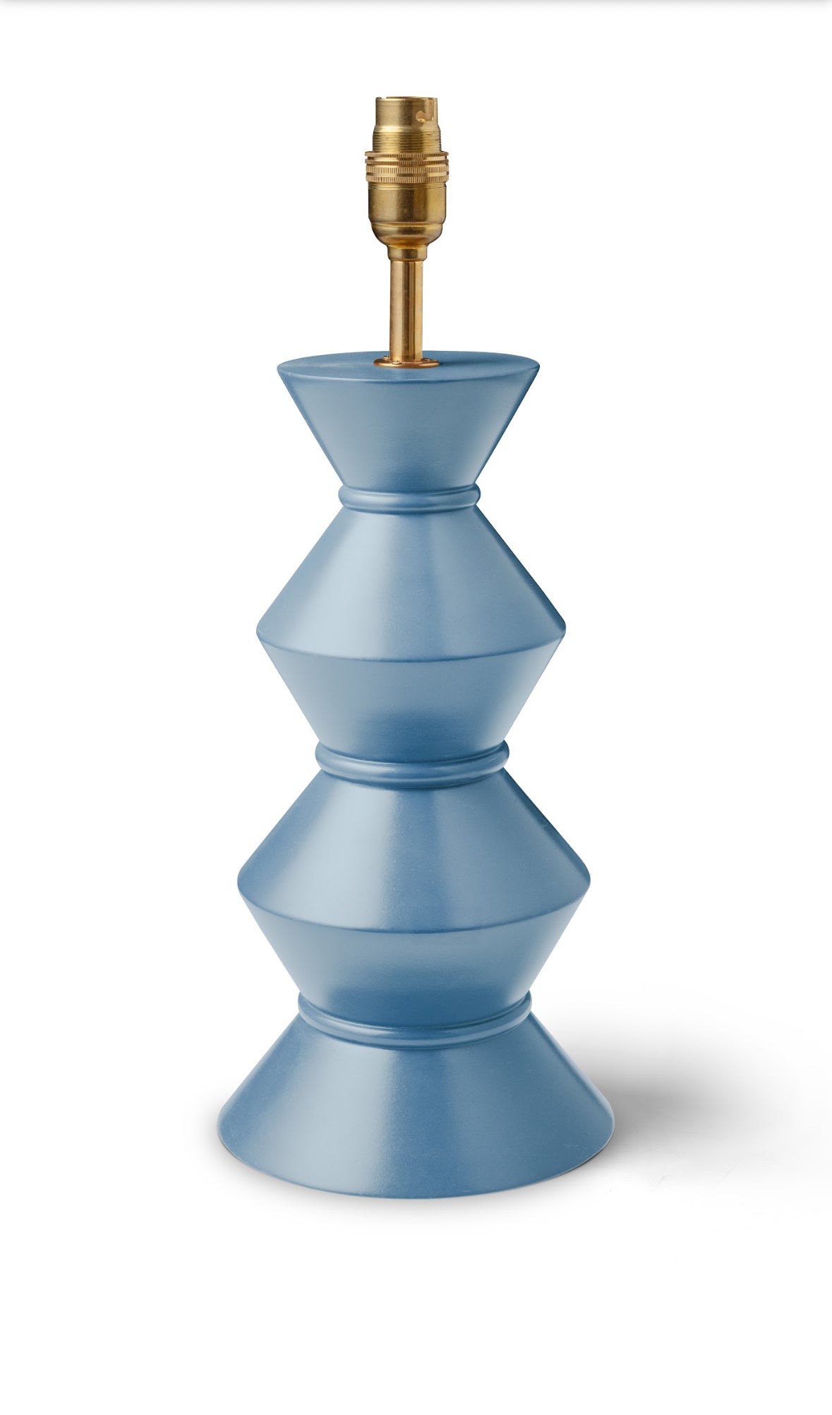 Ziggy Totem Lamp Base | Blue