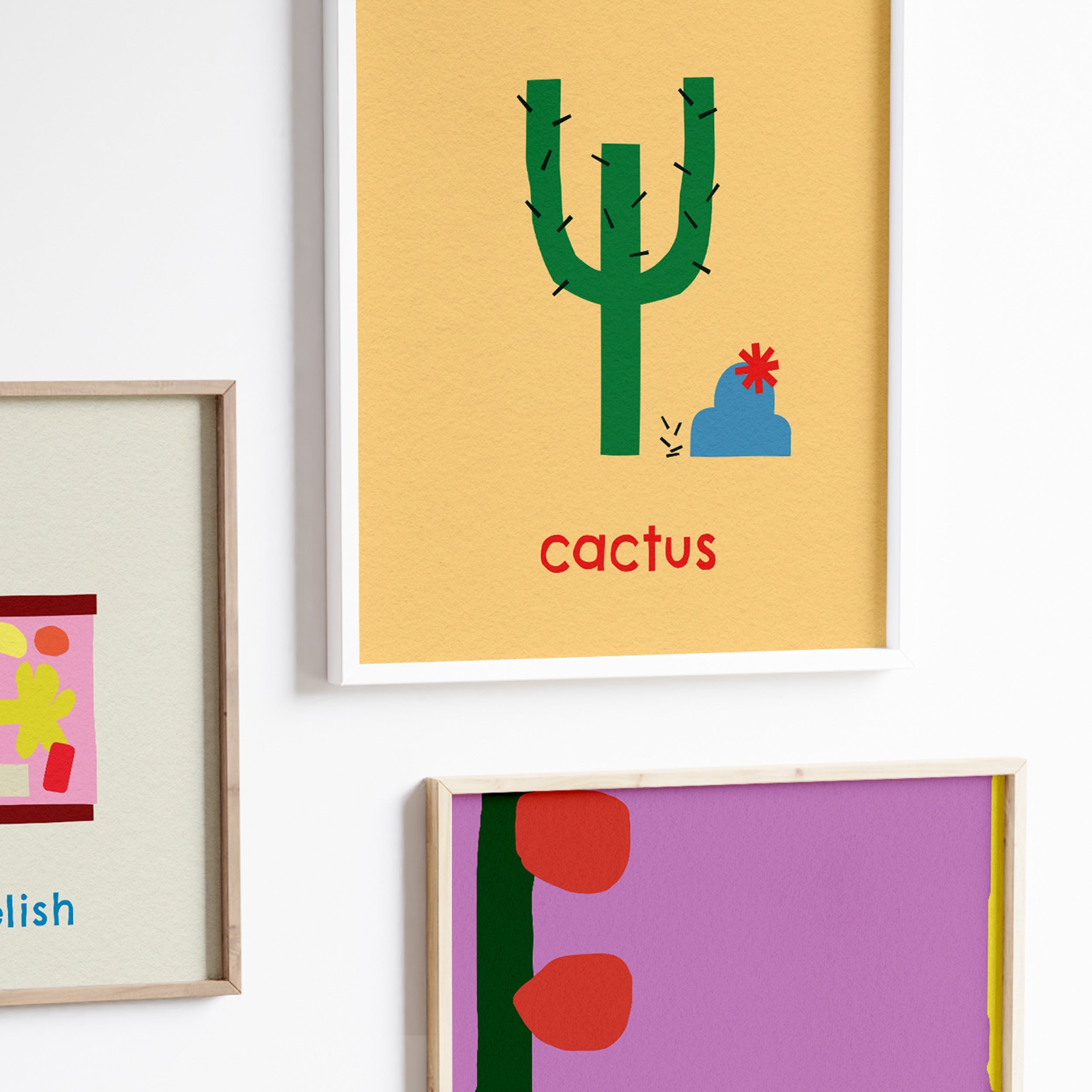 C for Cactus | Giclée Fine Art Print