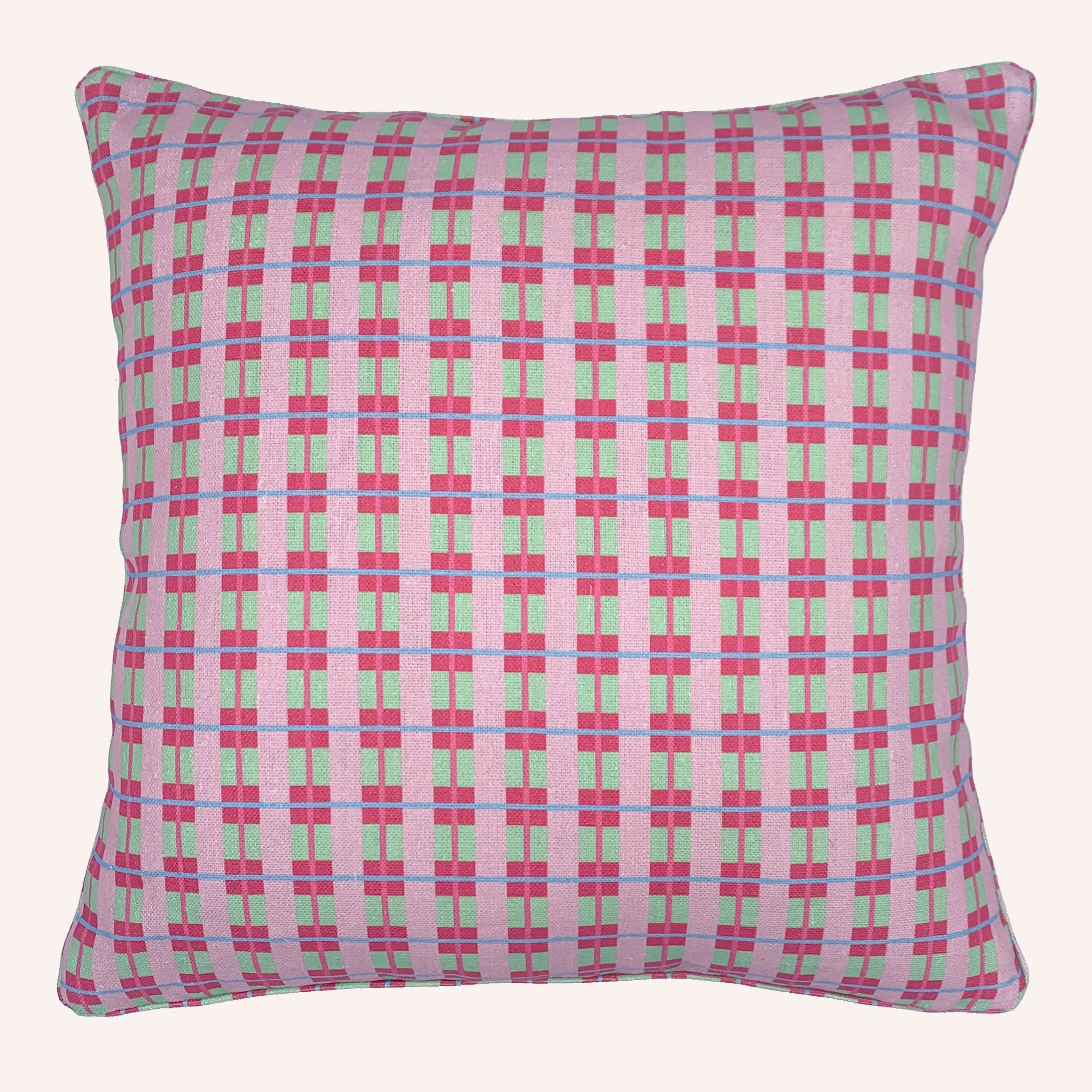 Tart Cushion, Pink