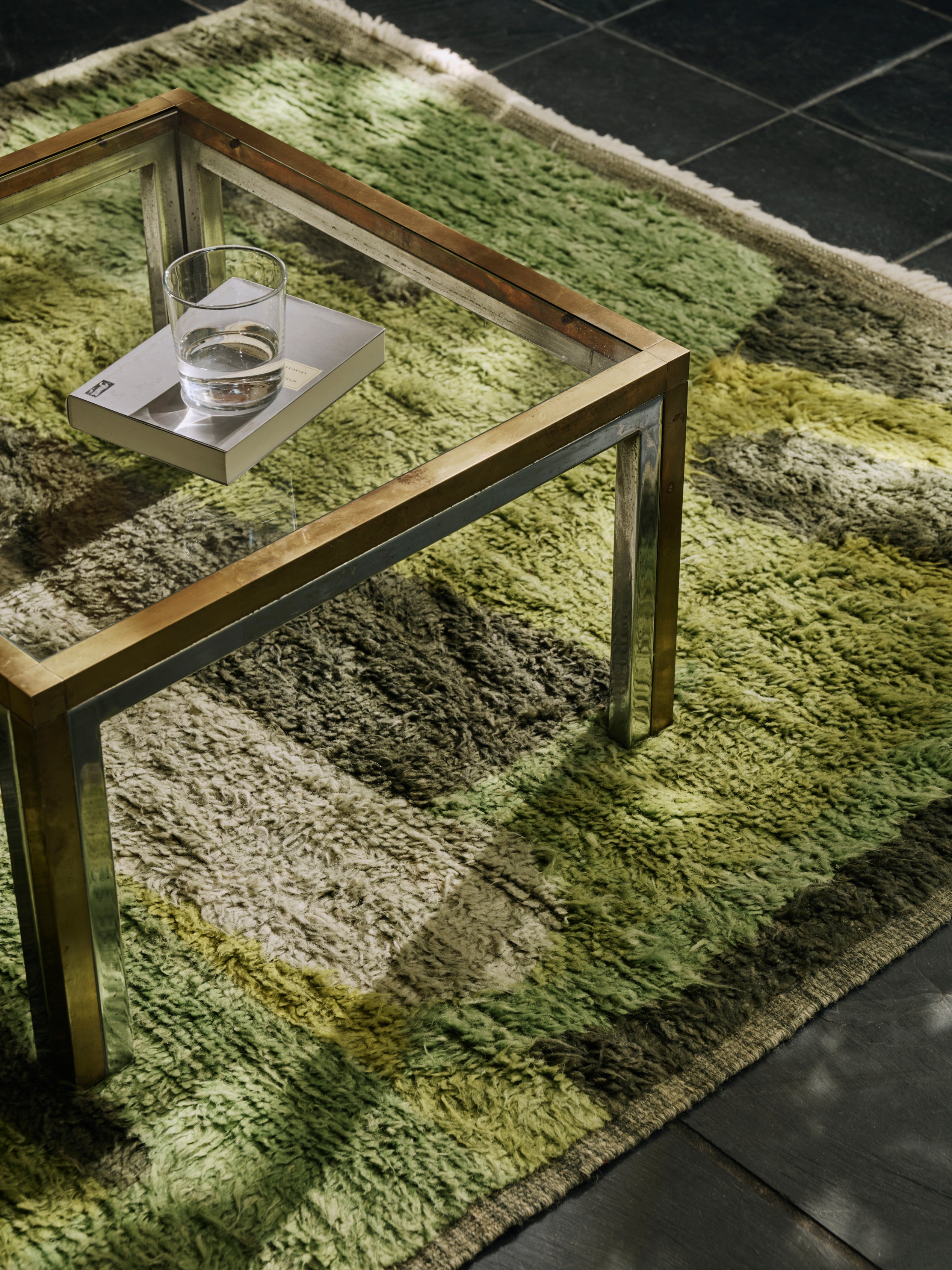 Events and Relationships Grass Rug