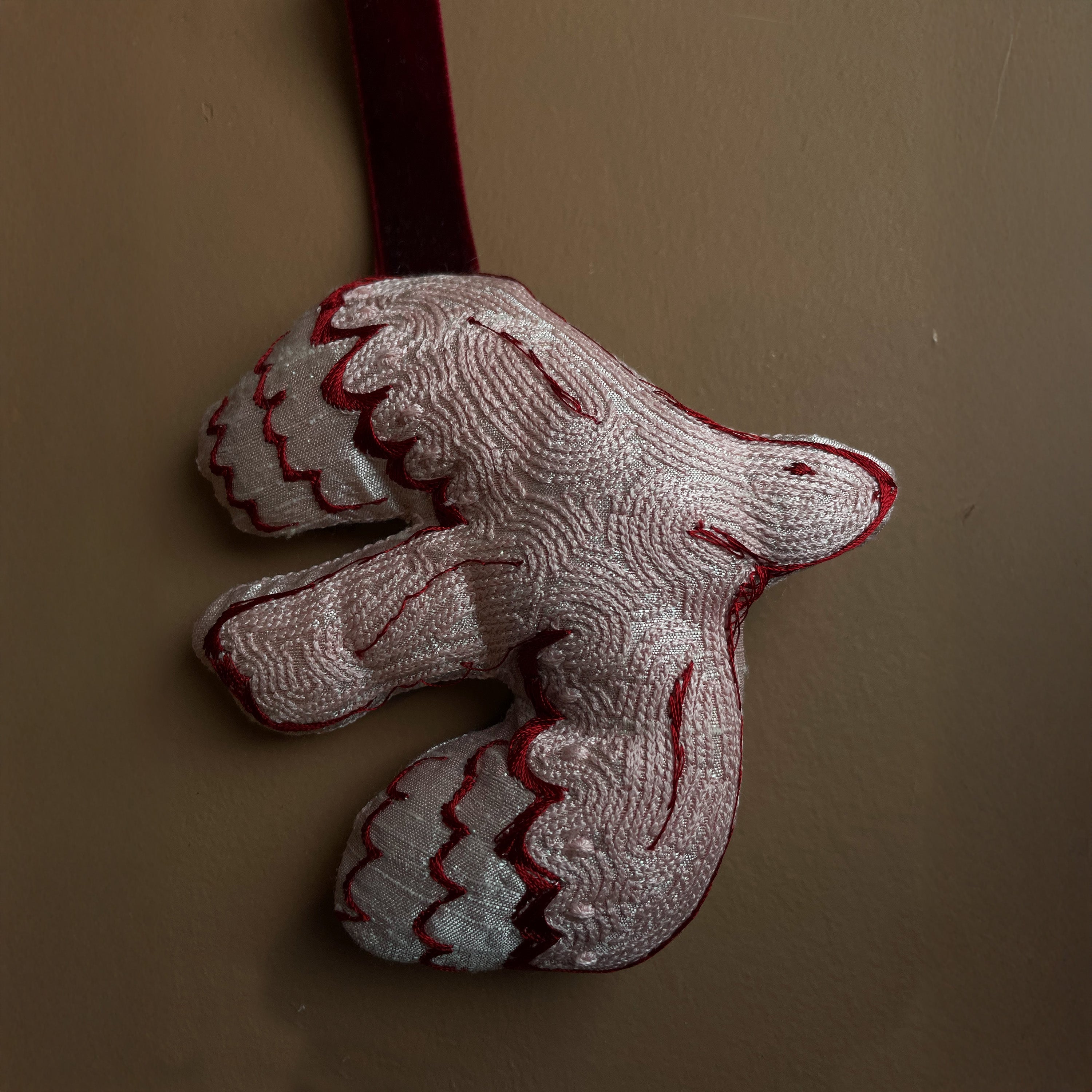 Festive Hanging Decoration - Rose