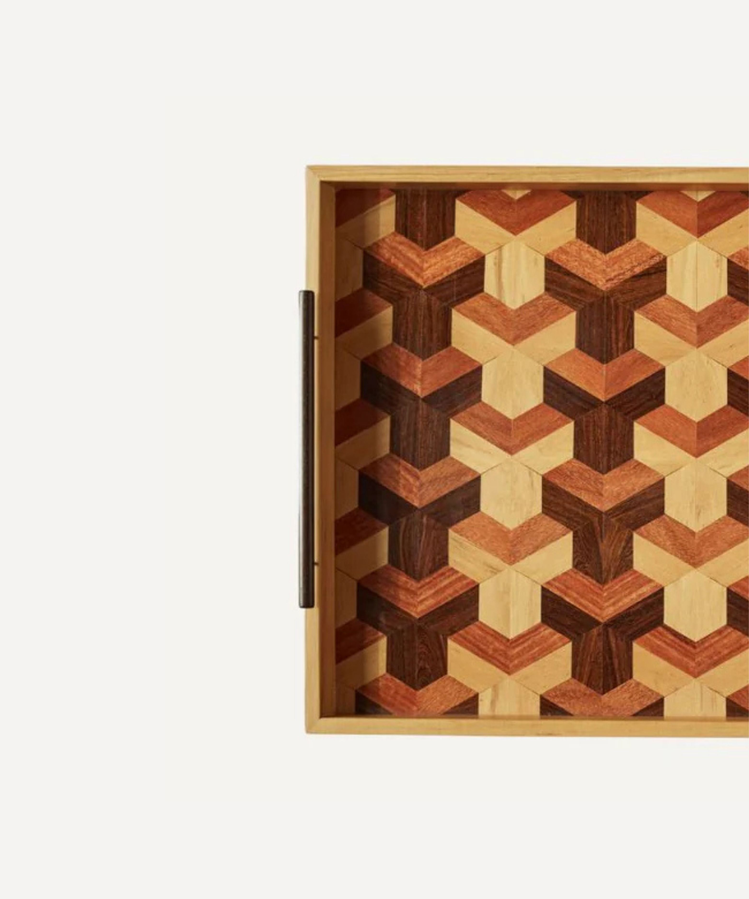 Lara Marquetry Tray - Large