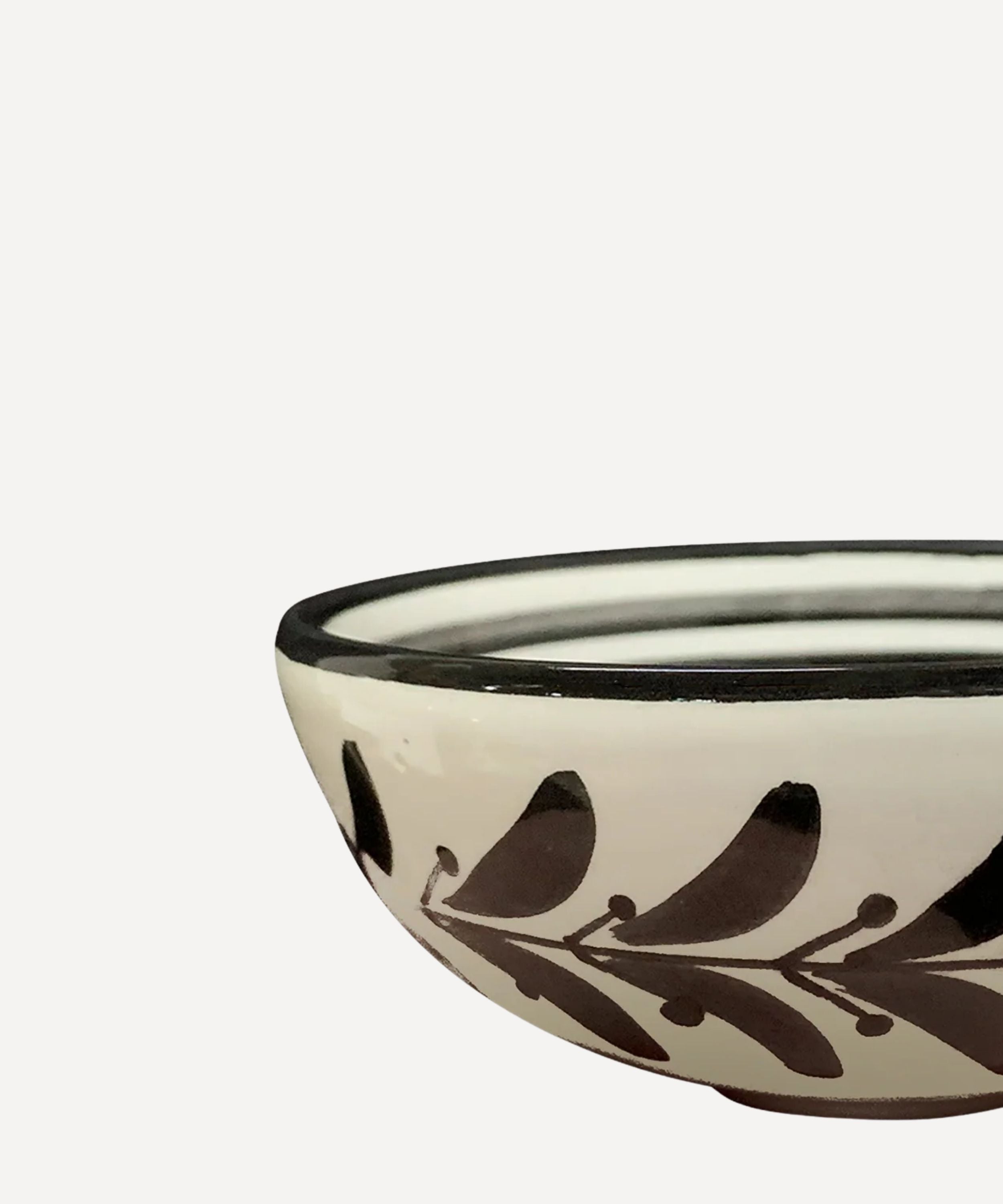 Soup Bowl - Helecho - Jet Black