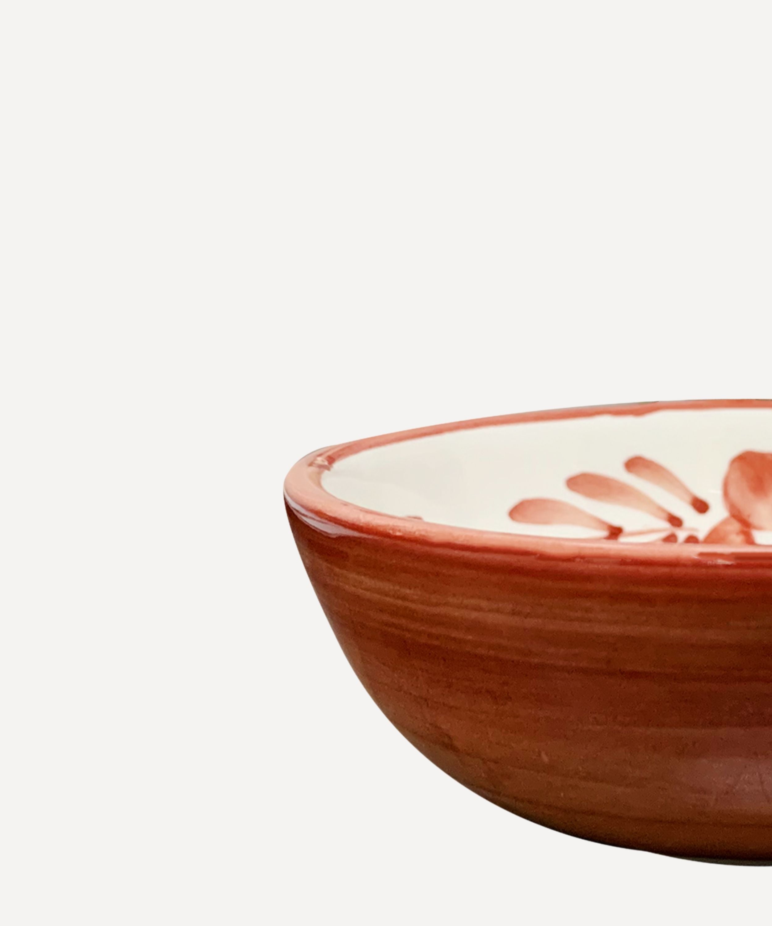 Flor Tapas Bowl | Rust Red