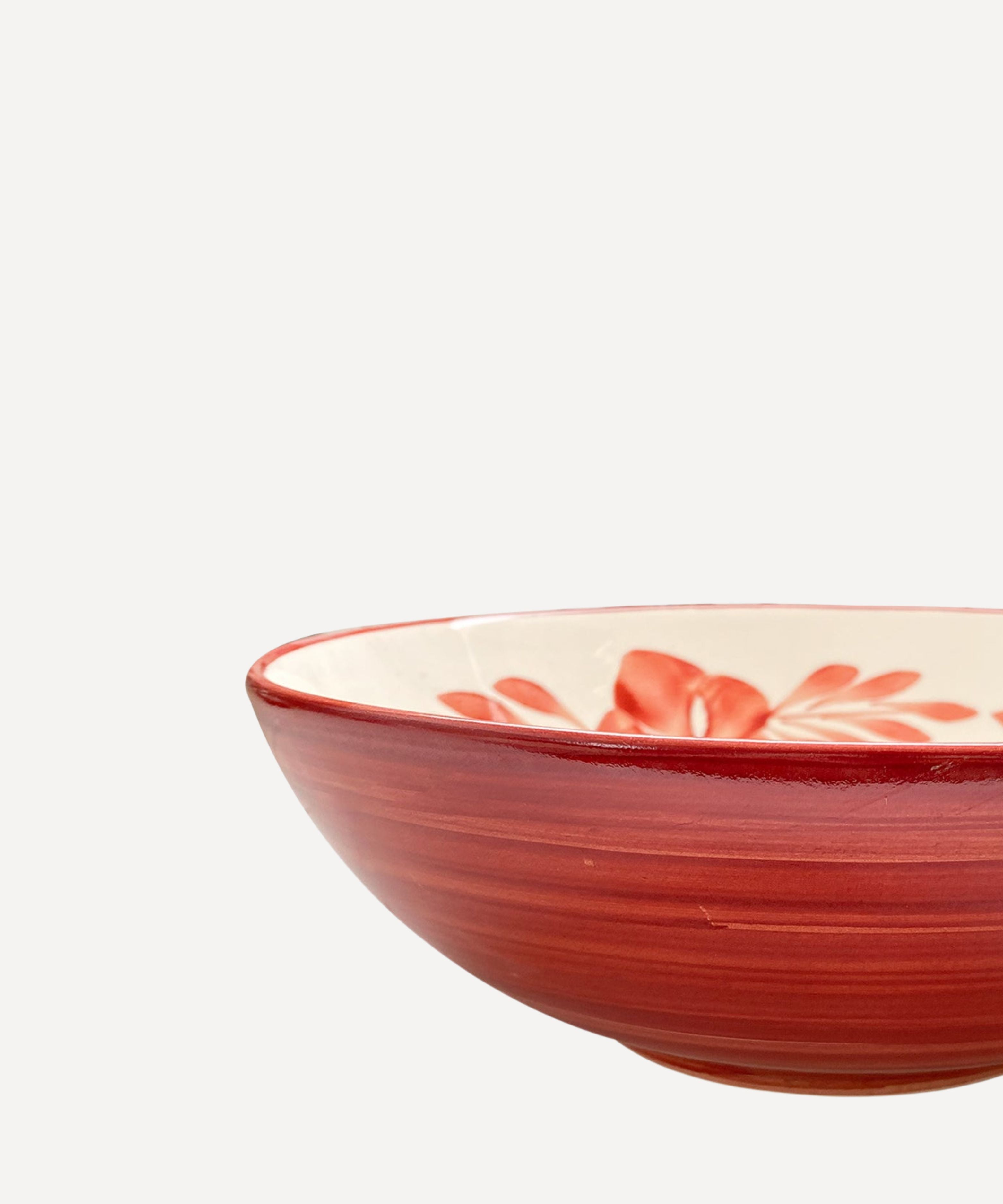 Flor Salad Bowl | Rust Red