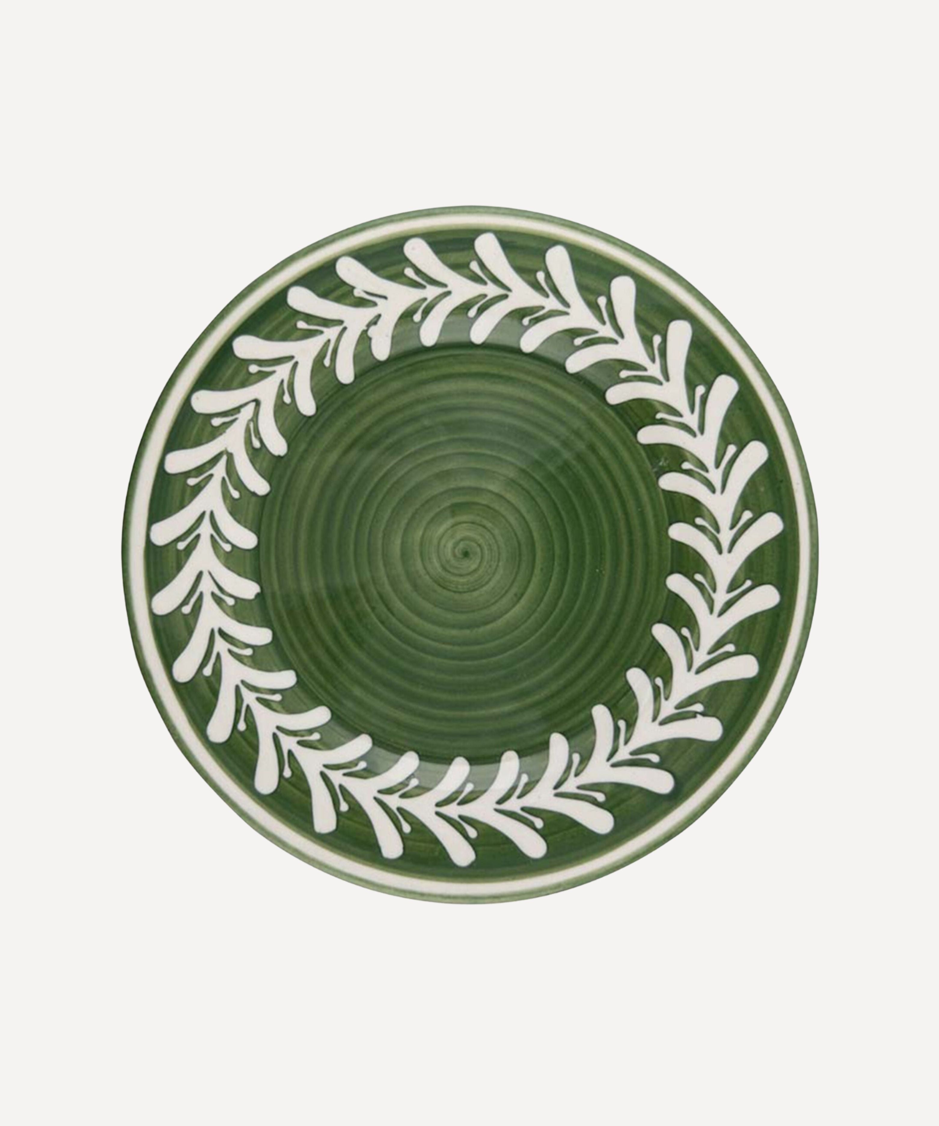 Dinner Plate - Dark Helecho - Fern Green