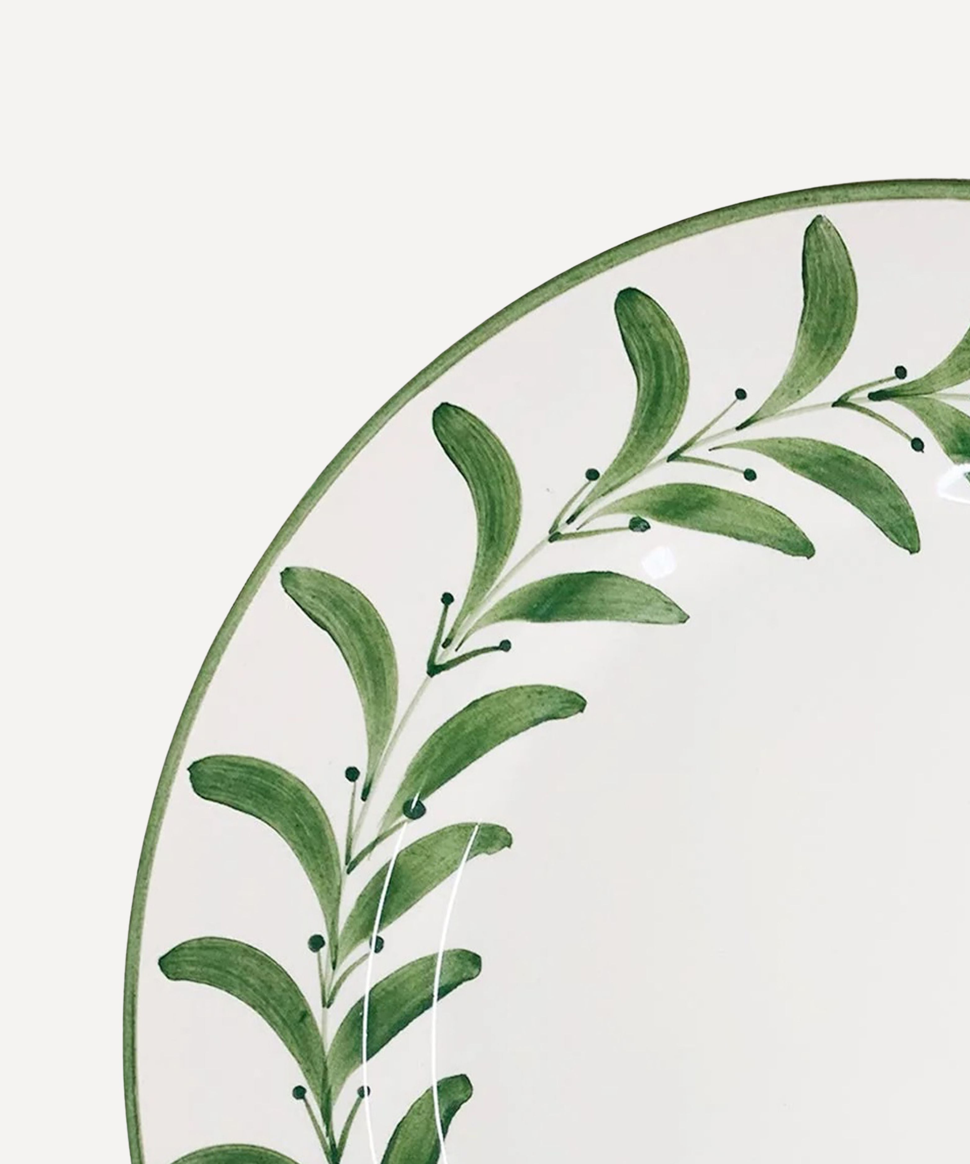 Helecho Dinner Plate | Fern Green