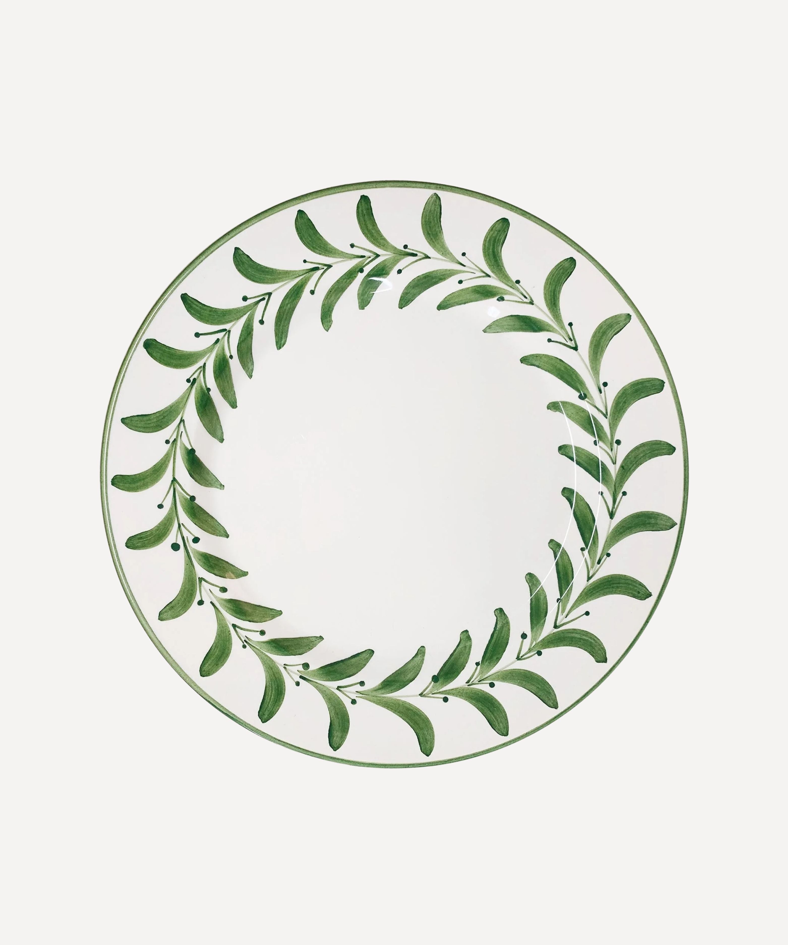 Helecho Dinner Plate | Fern Green