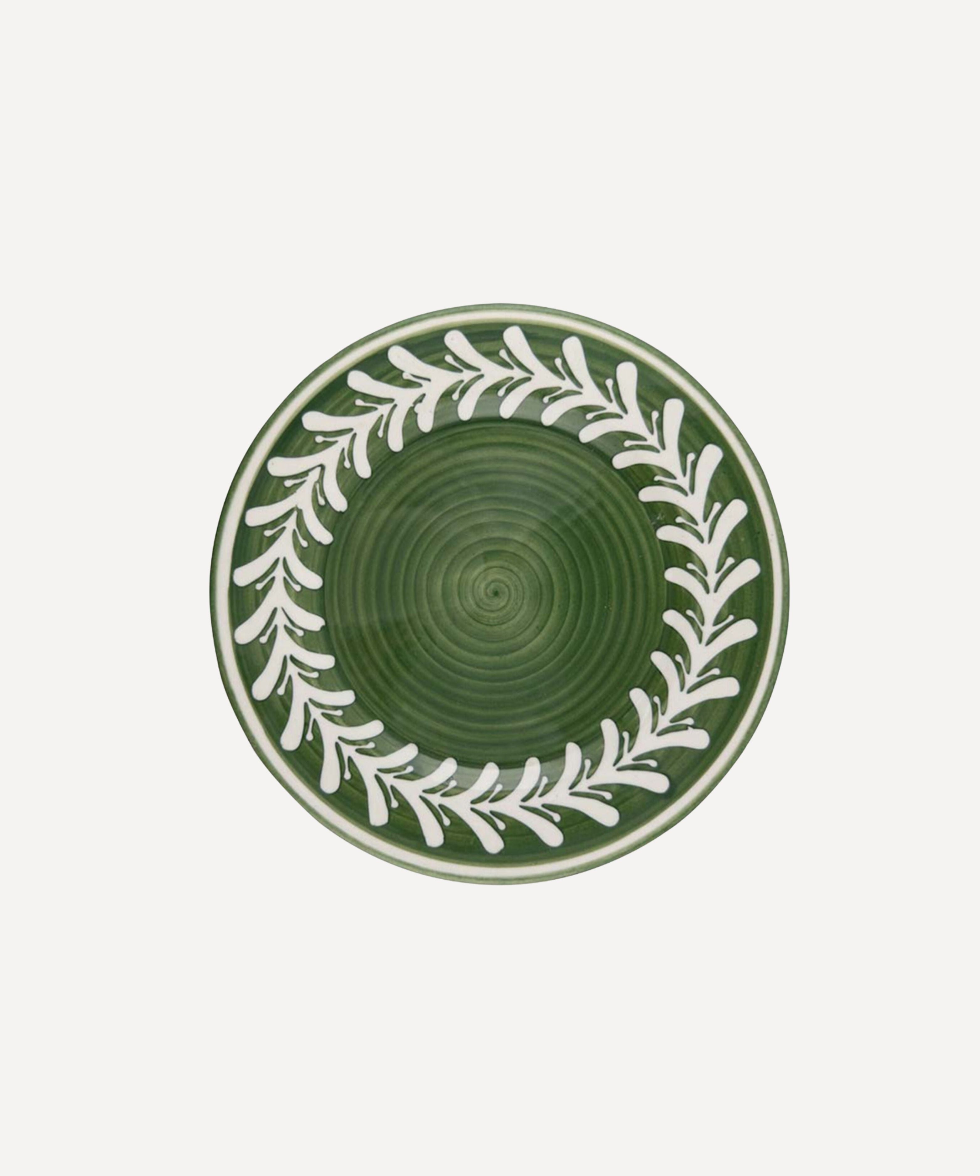 Side Plate - Dark Helecho - Fern Green