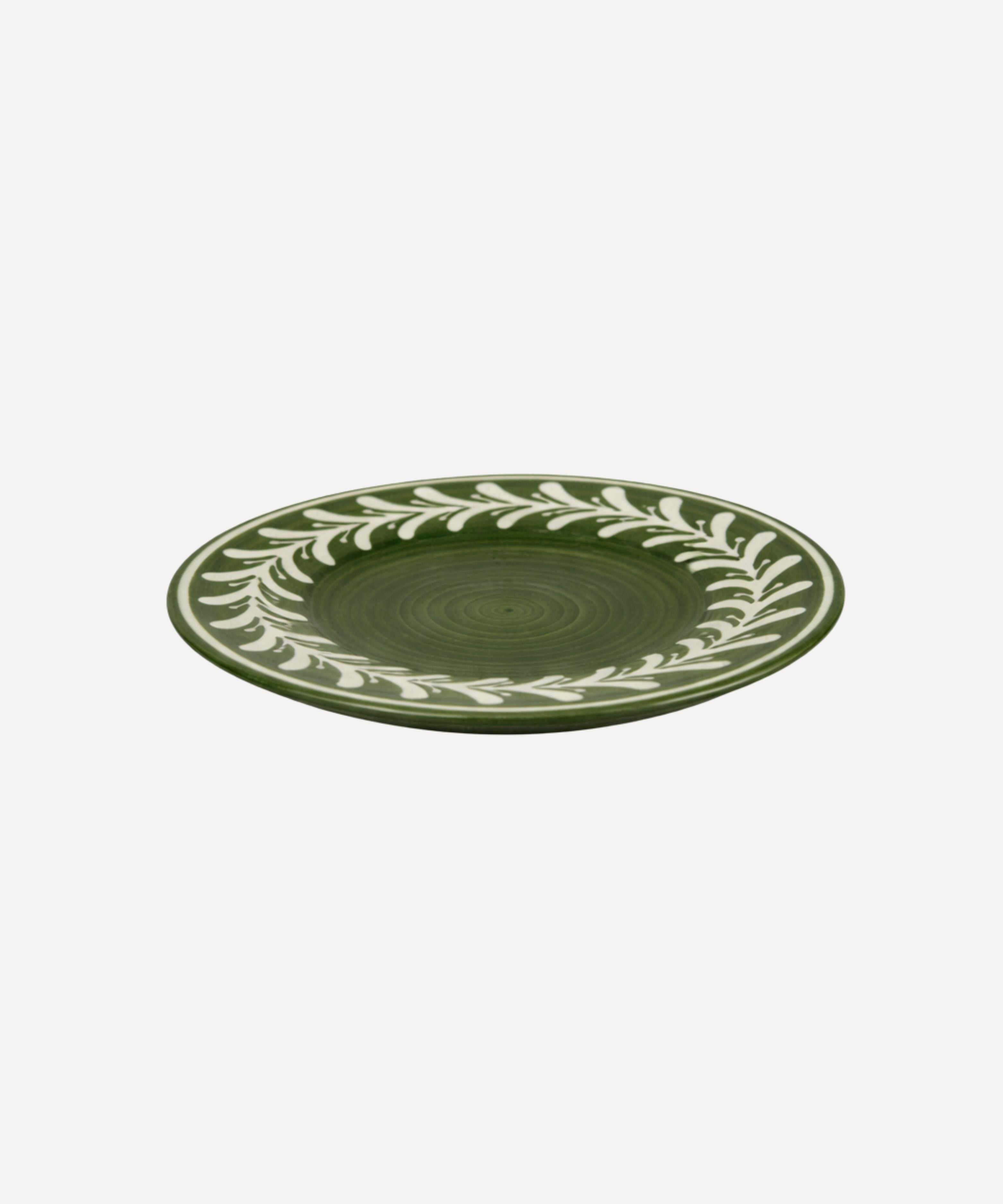 Side Plate - Dark Helecho - Fern Green
