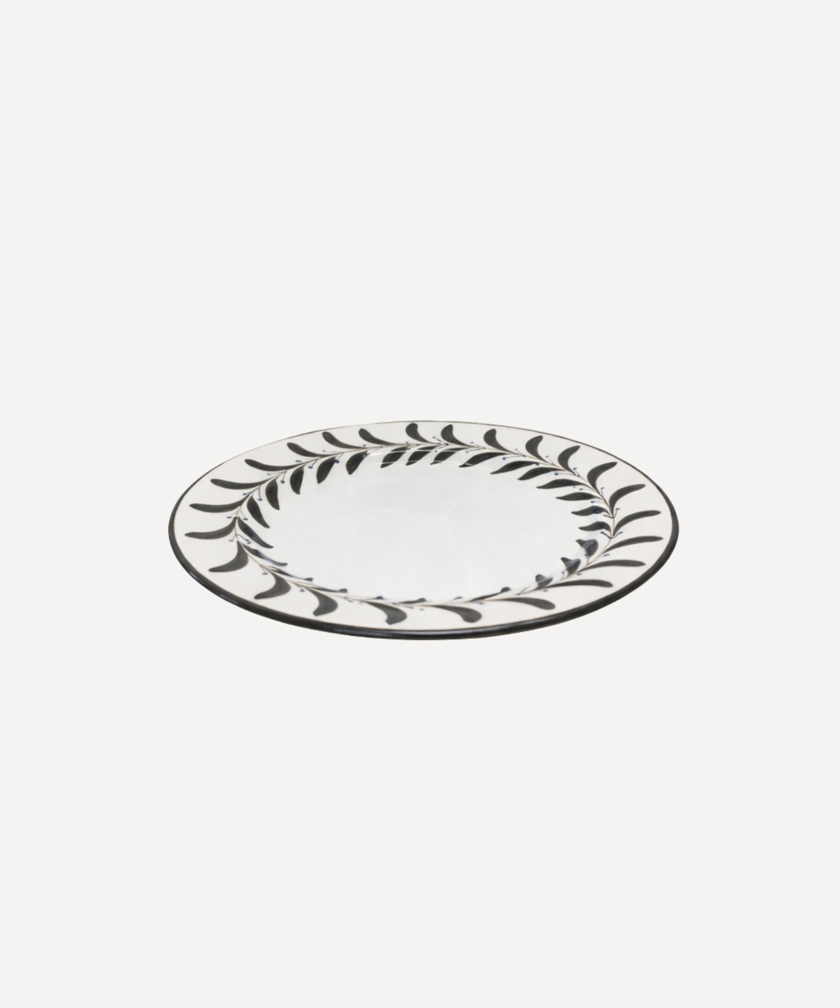 Side Plate -  Helecho - Jet Black