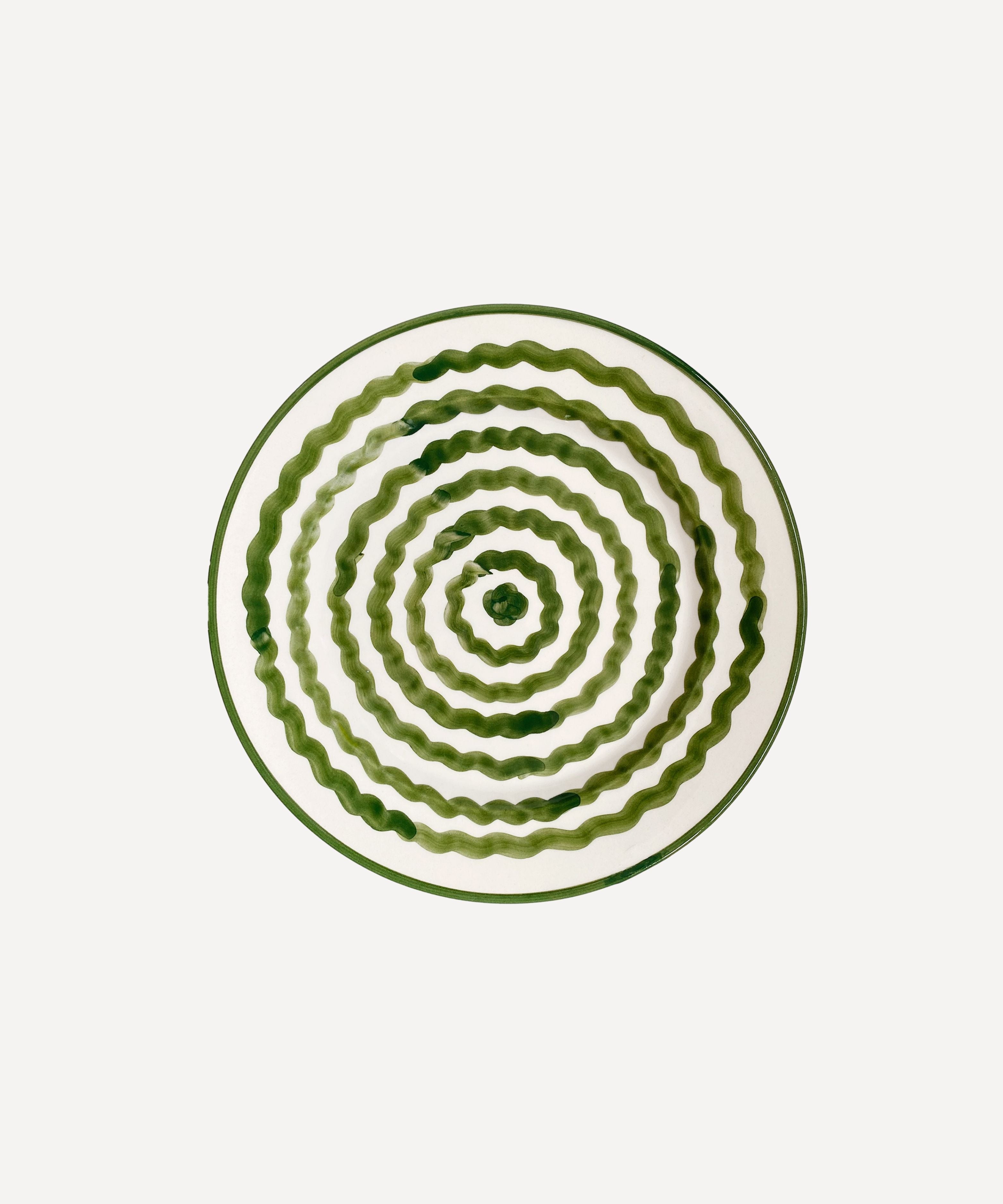 Side Plate - Ondas - Fern Green