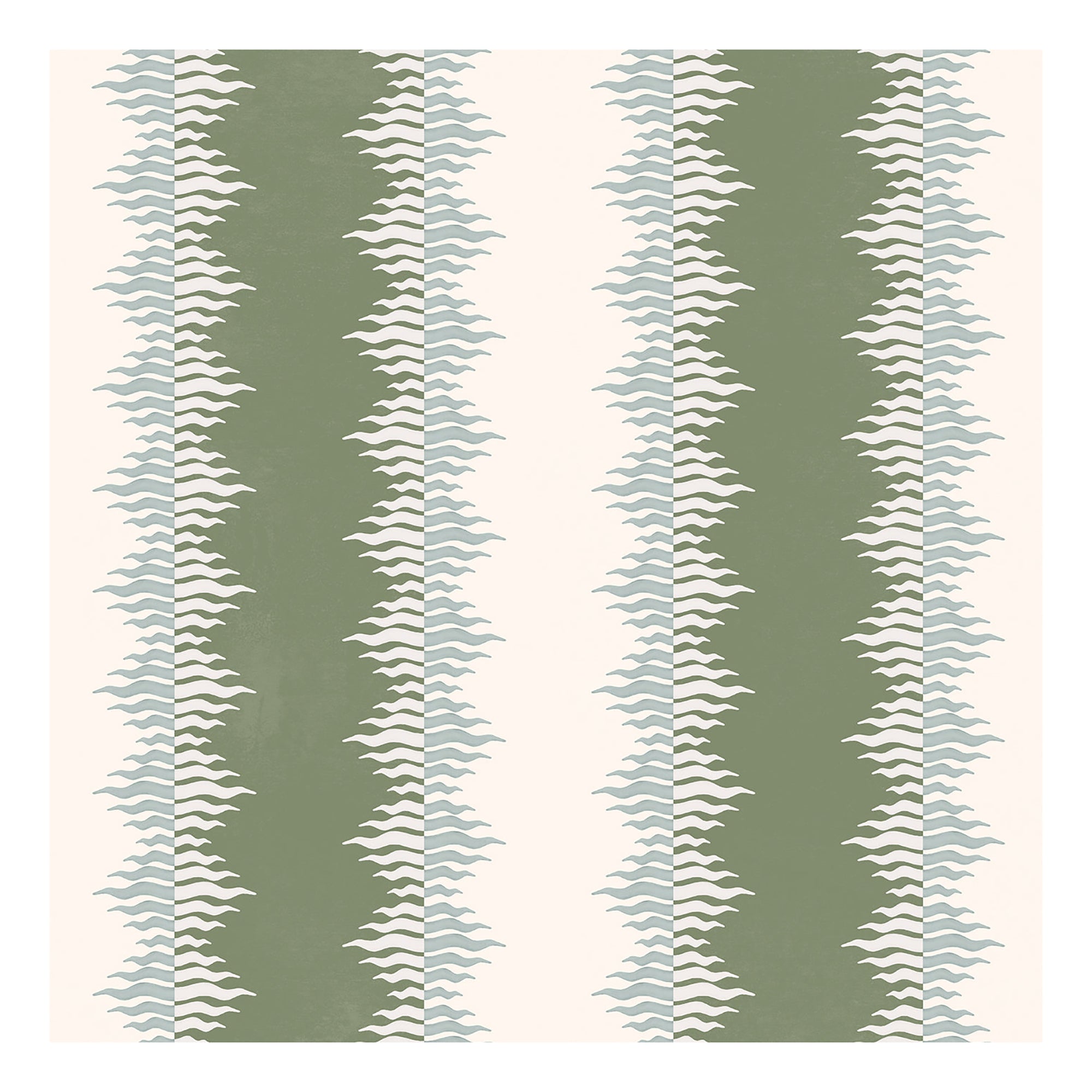 CRIMPED STRIPE // olive