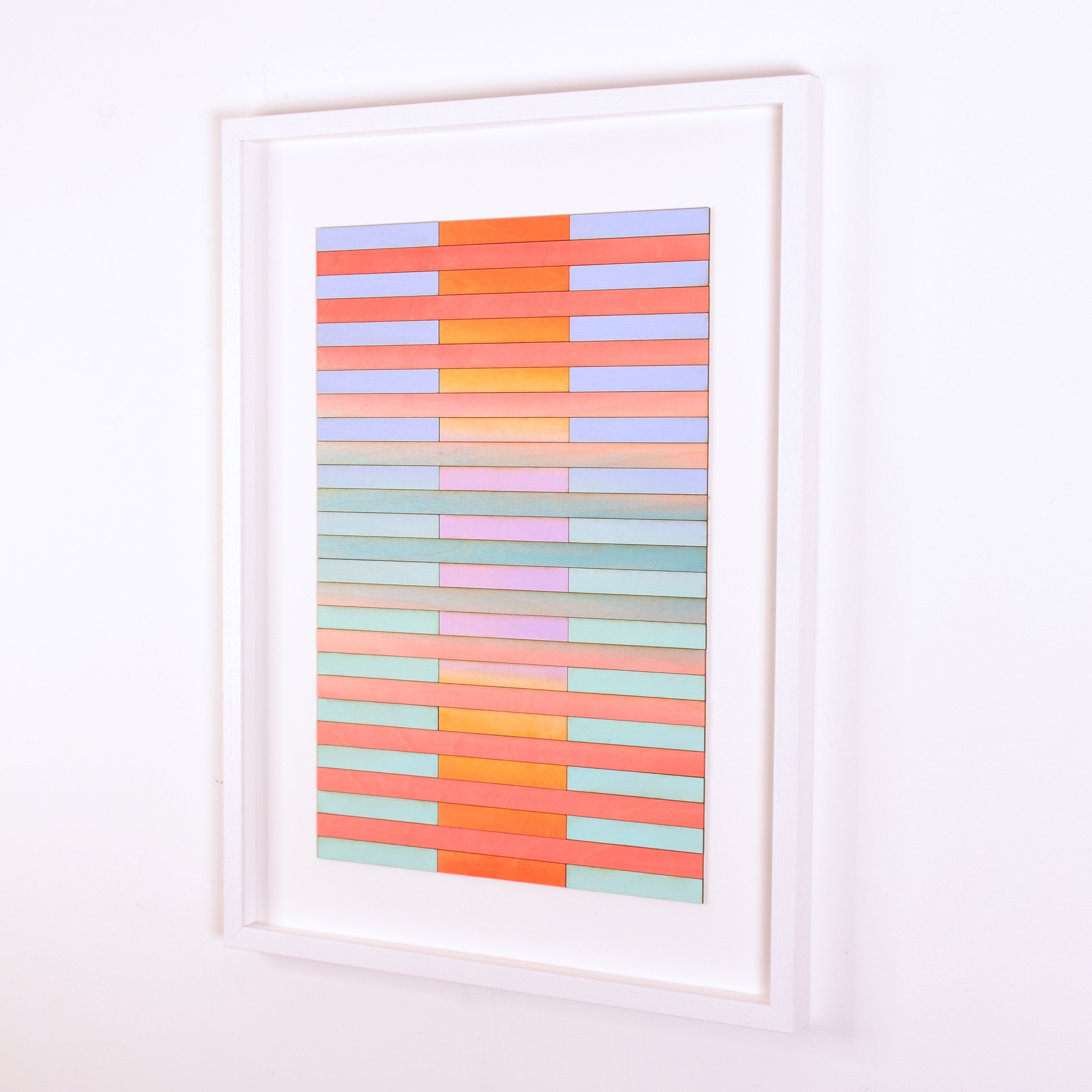 California Stripe Colour Study Painting