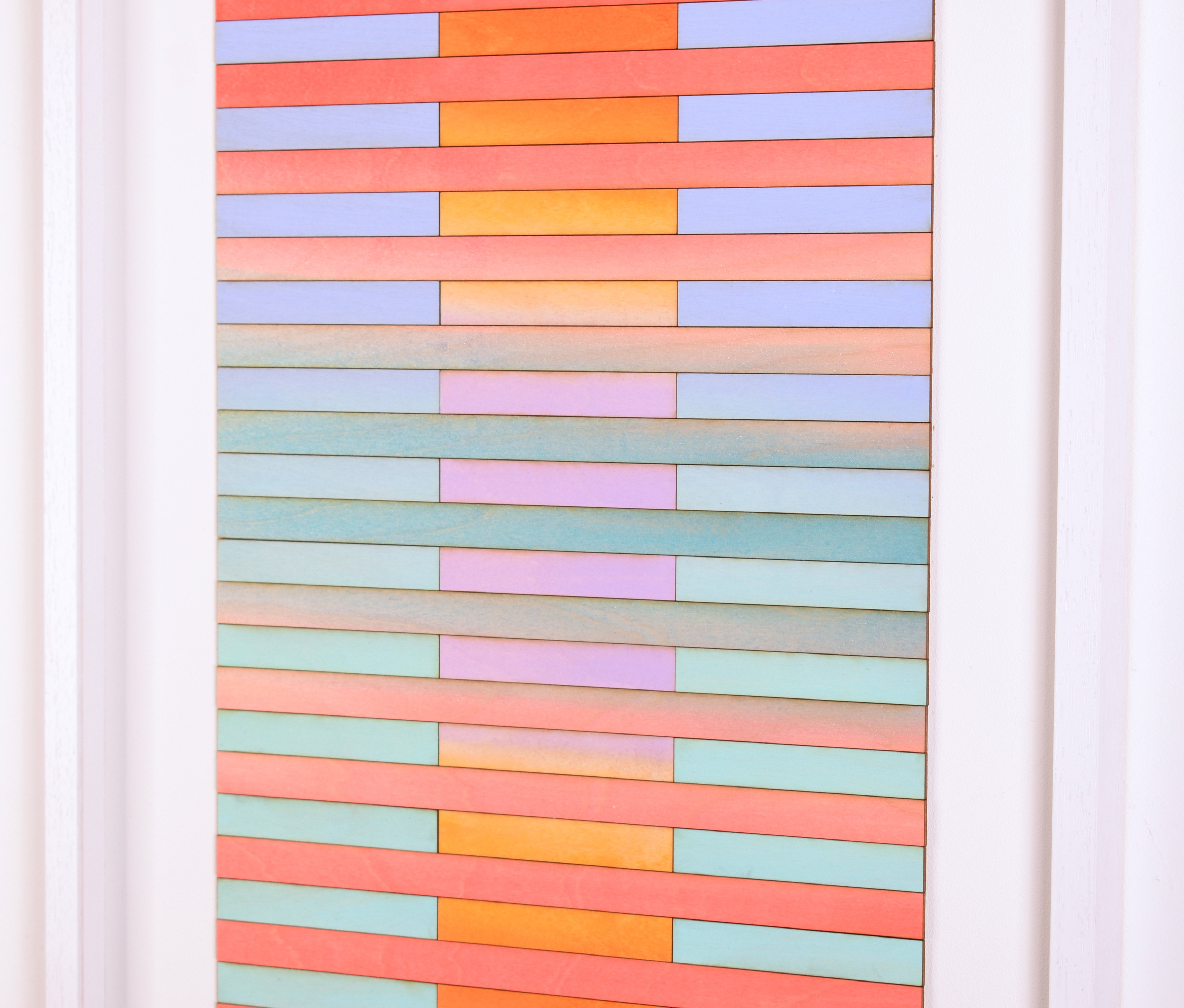 California Stripe Colour Study Painting