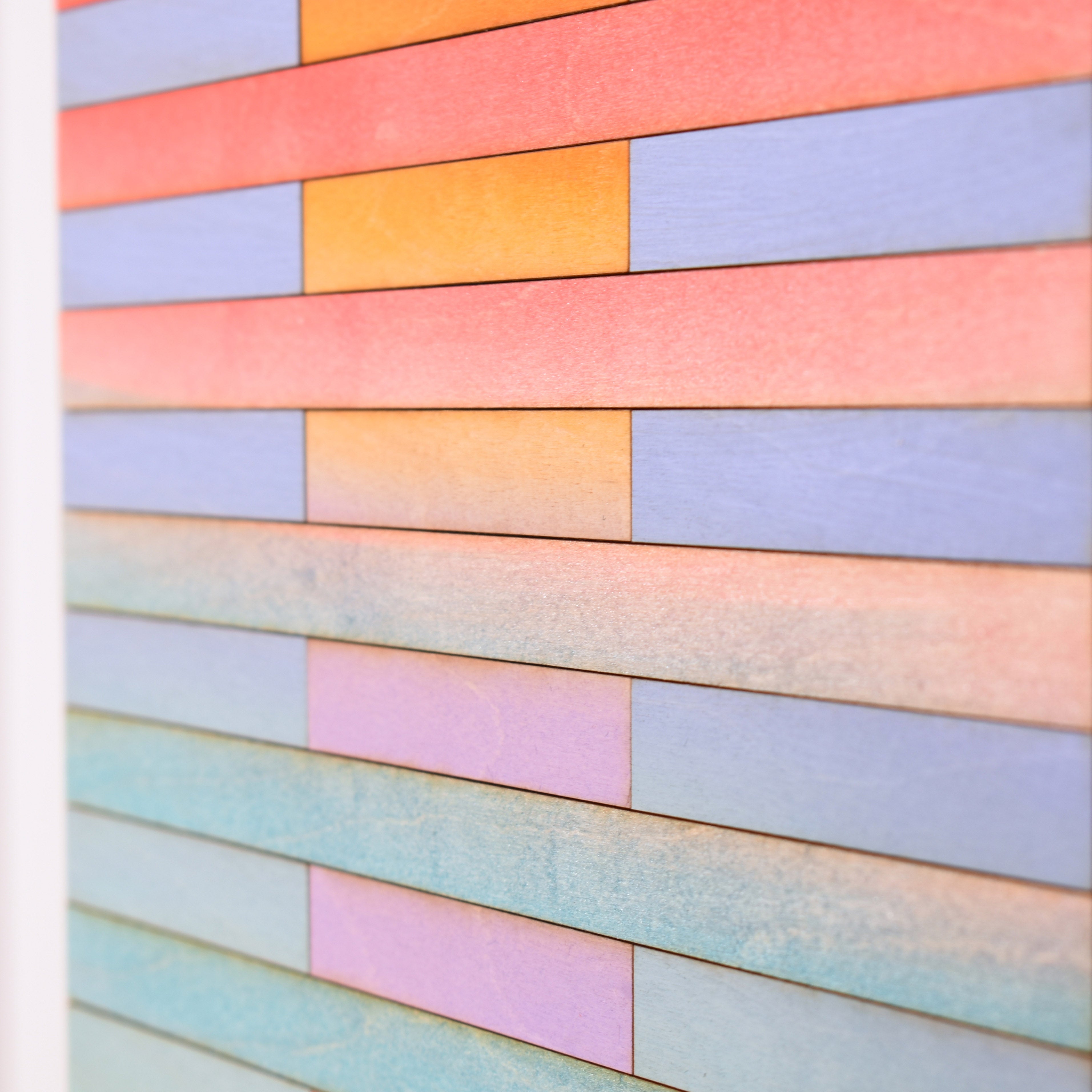 California Stripe Colour Study Painting