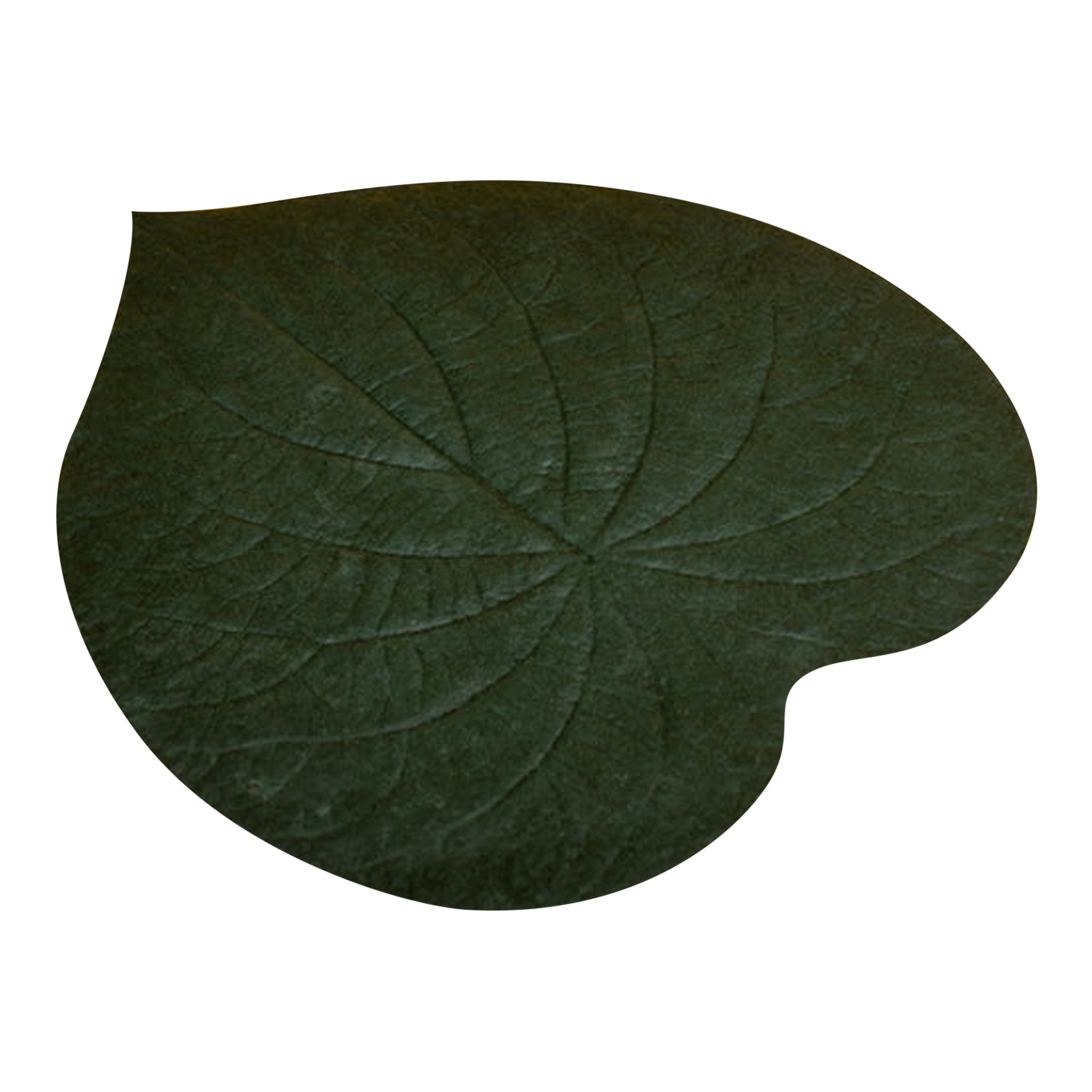 Capeba Organic Latex Trivet, Dark Green