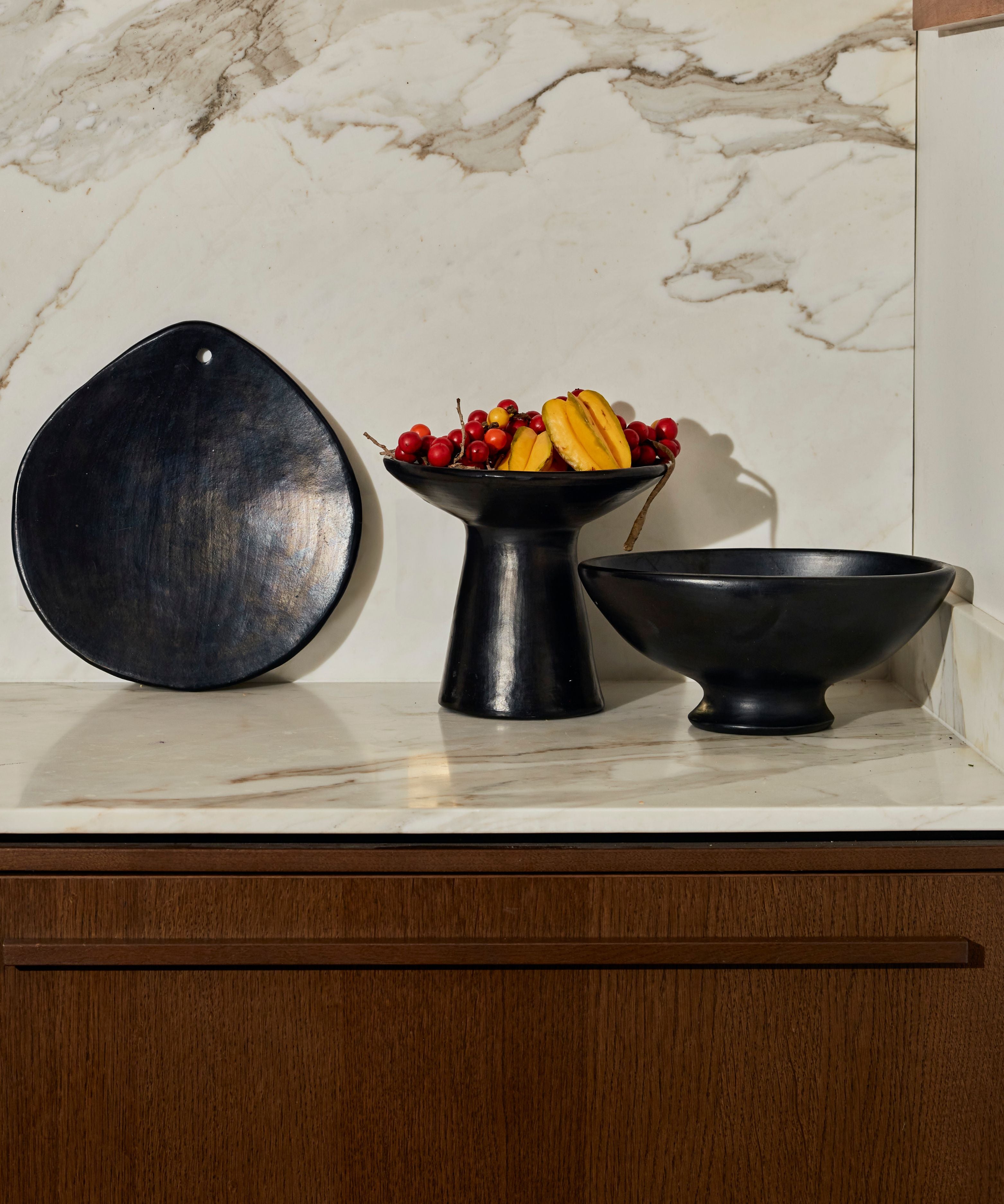 Oval Fruit Bowl
