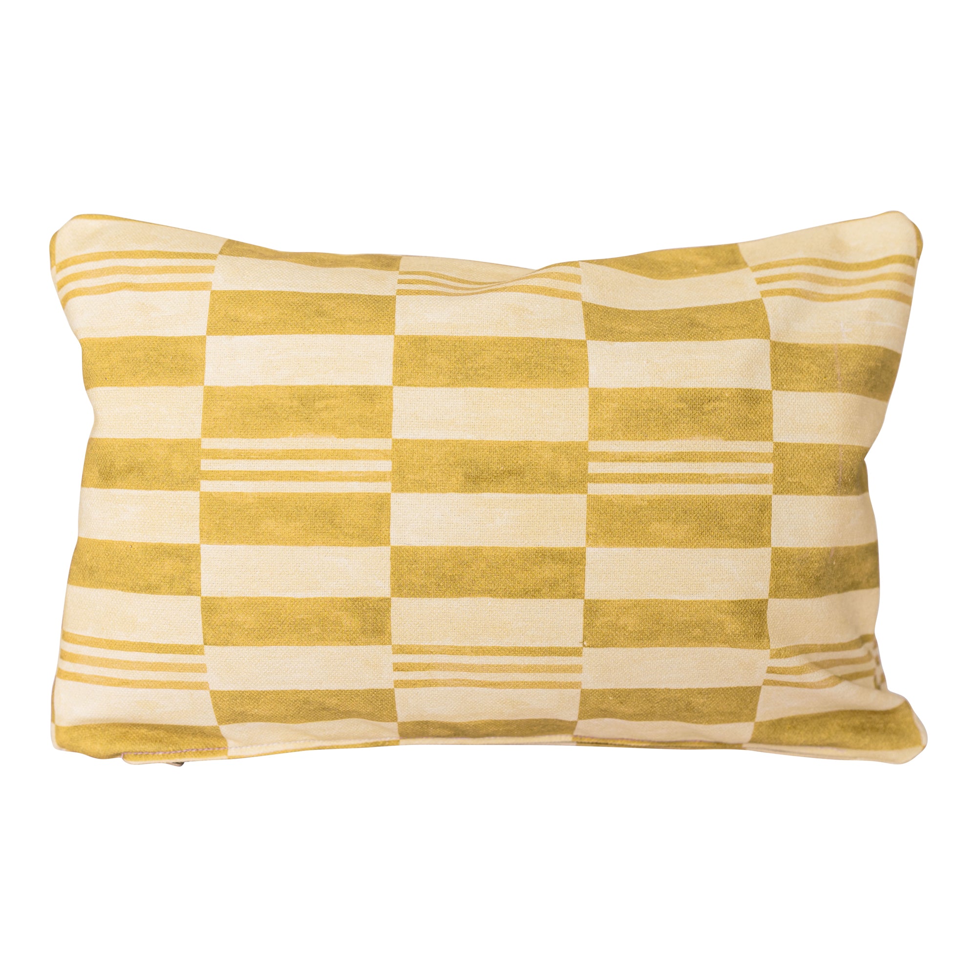 Checkerboard Snoozing Pillow