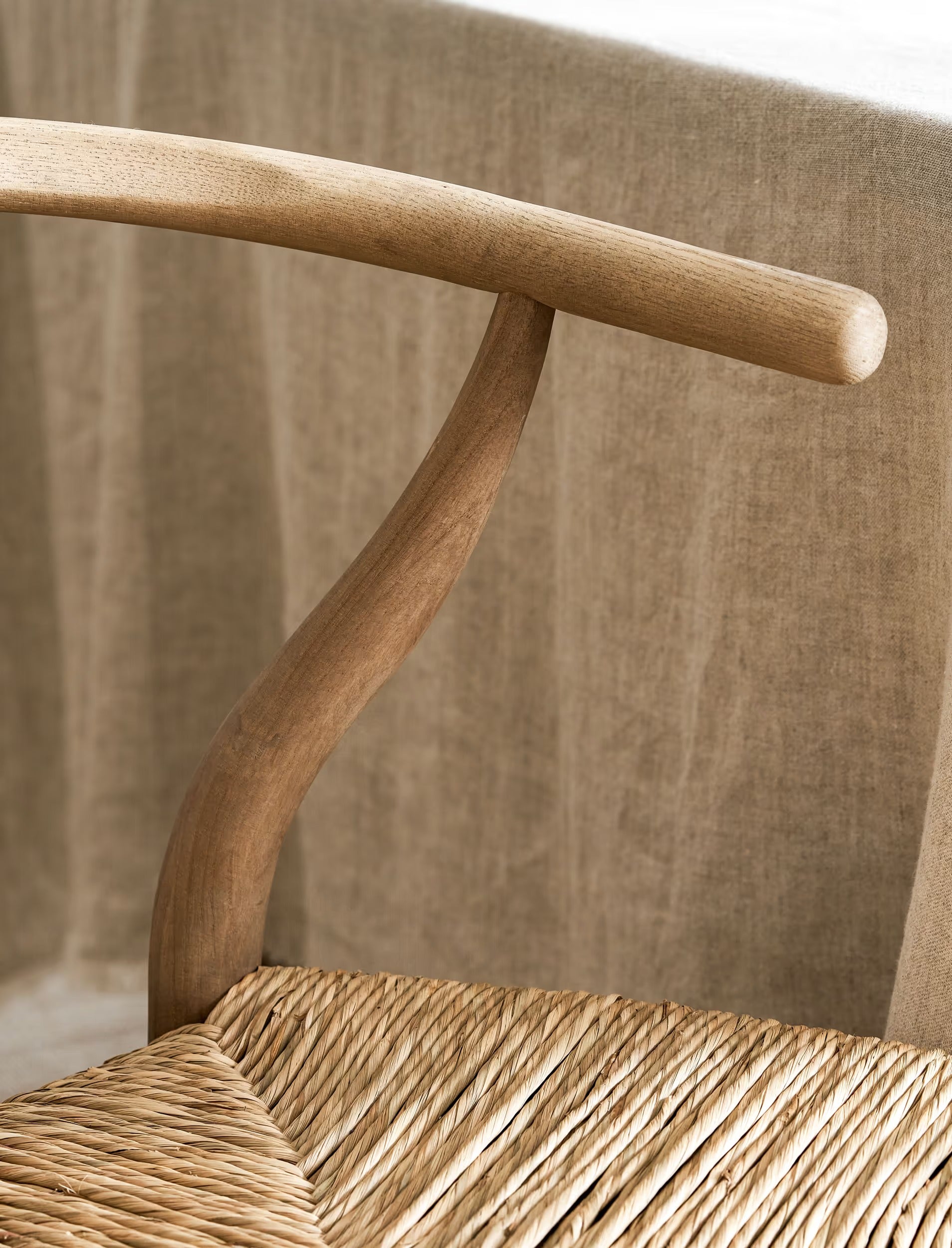 Chilthorne Wishbone Dining Chair Set of 2