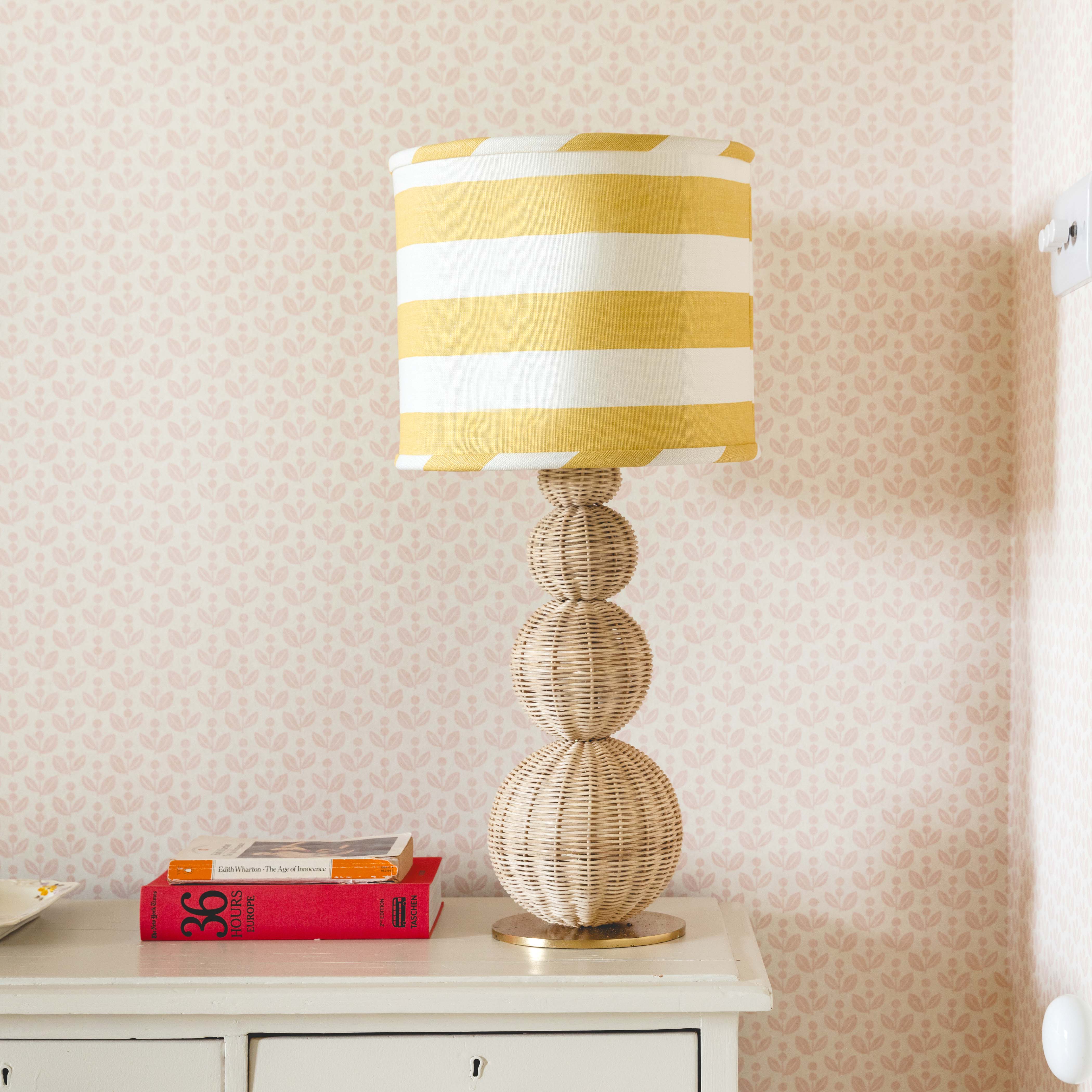 Clarrise Rattan Table Lamp